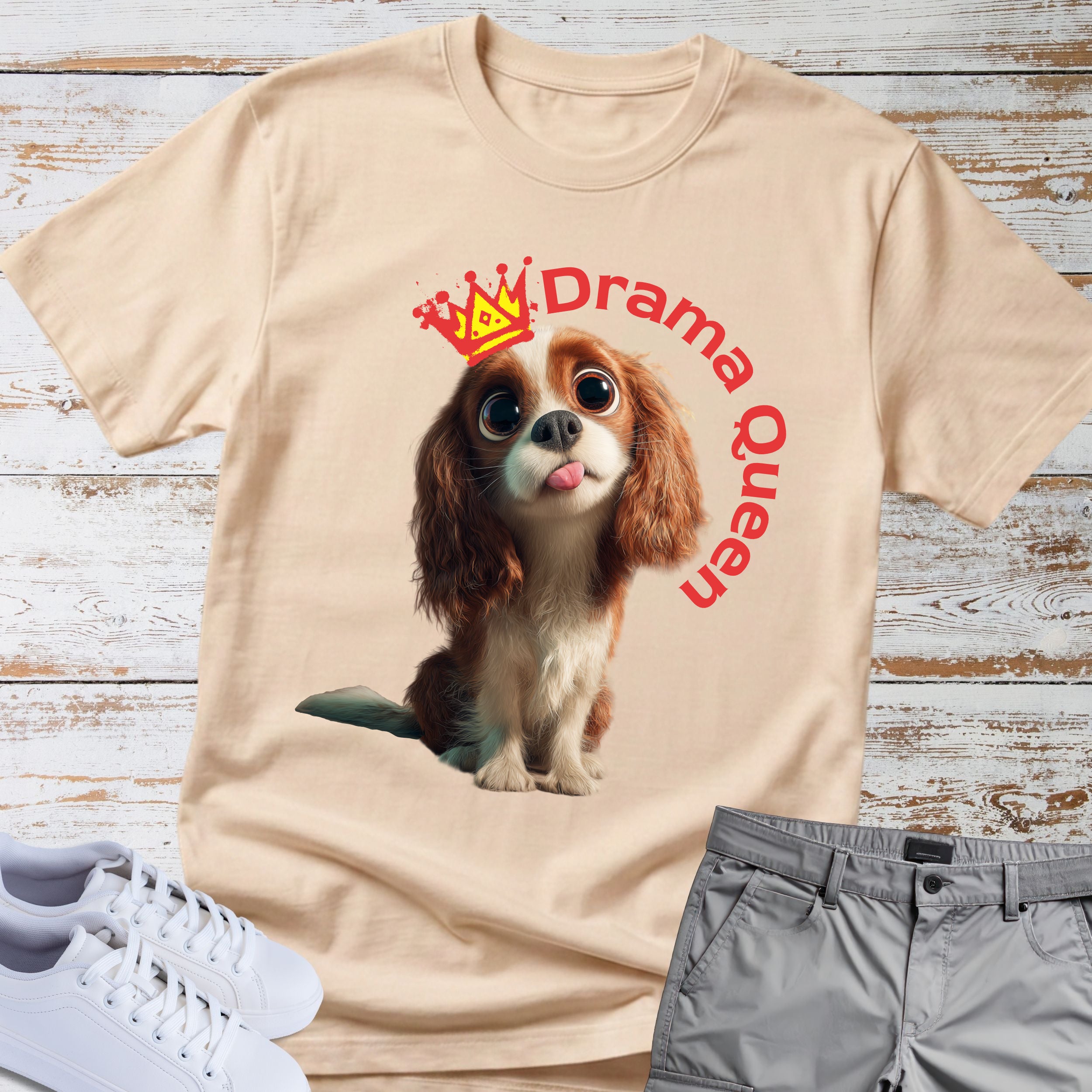 Drama Queen Cavalier King Charles T-Shirt