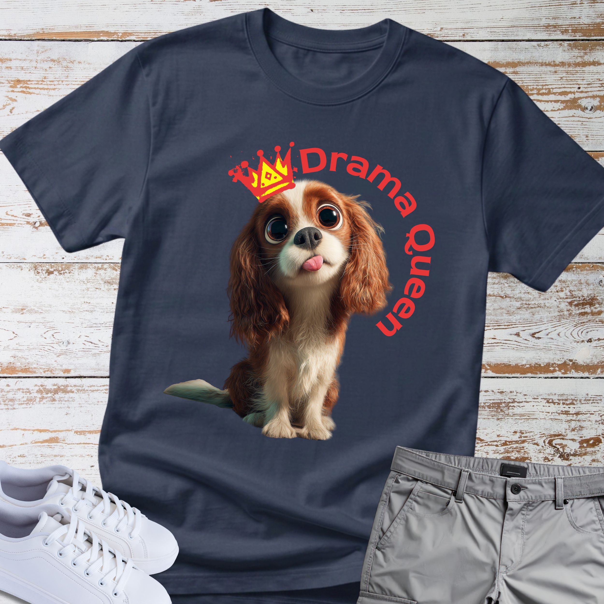 Drama Queen Cavalier King Charles T-Shirt