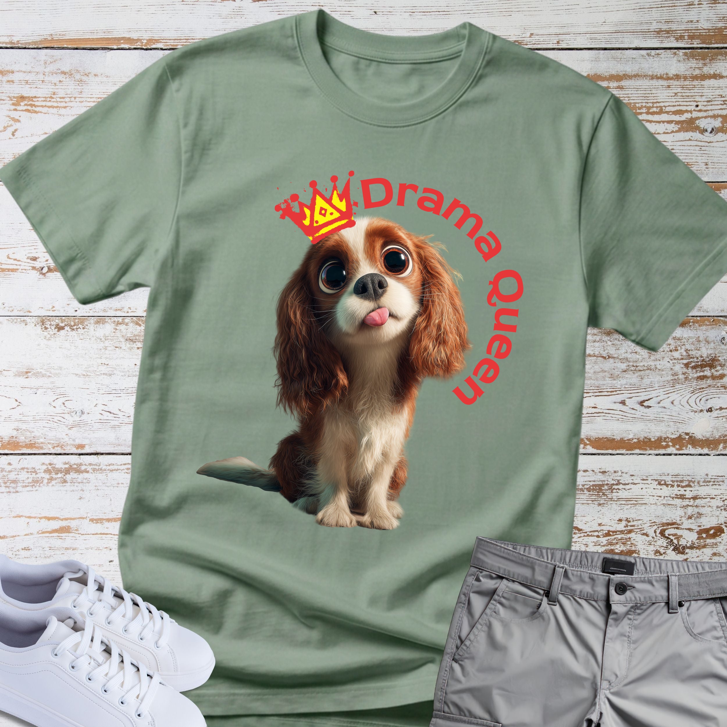 Drama Queen Cavalier King Charles T-Shirt