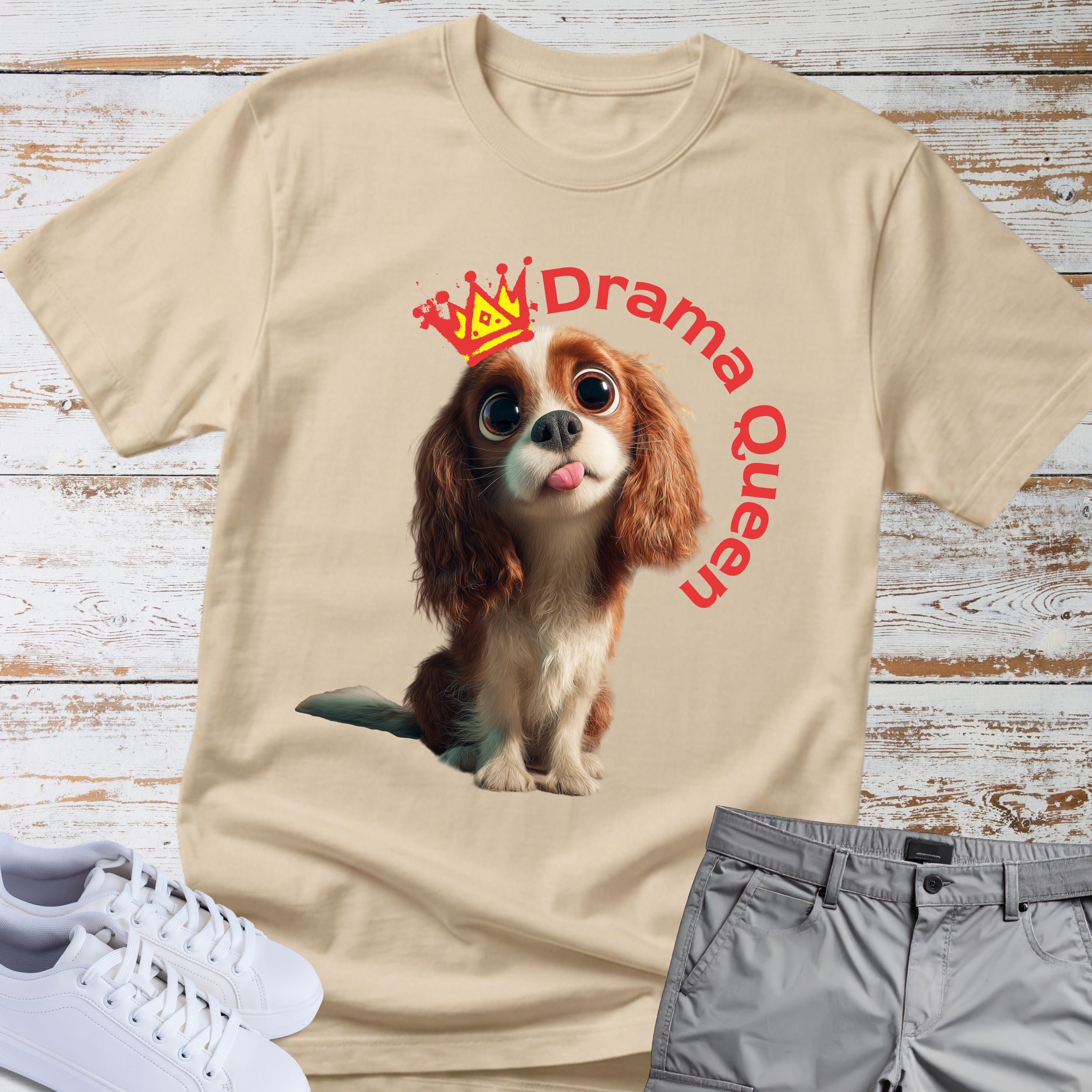 Drama Queen Cavalier King Charles T-Shirt