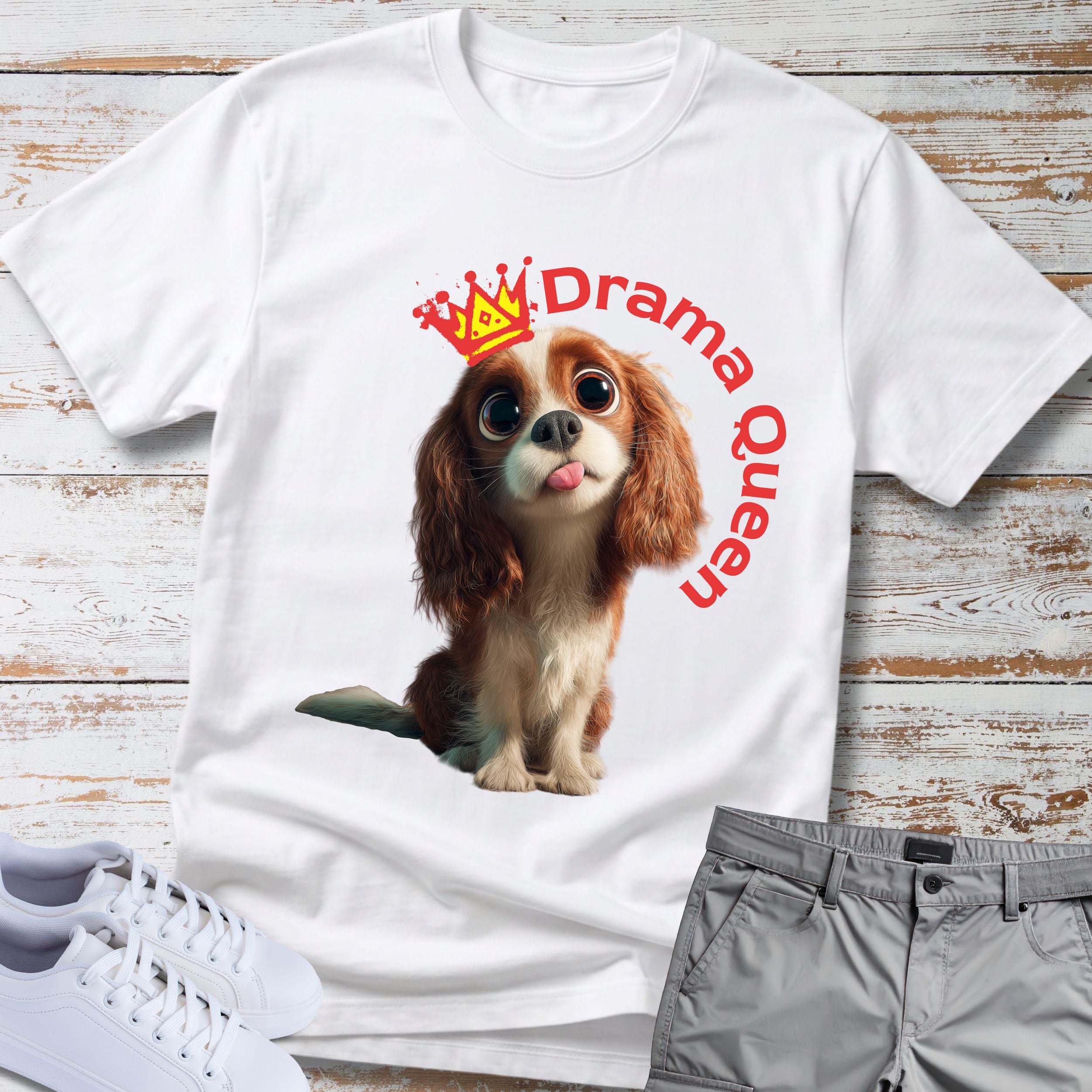 Drama Queen Cavalier King Charles T-Shirt