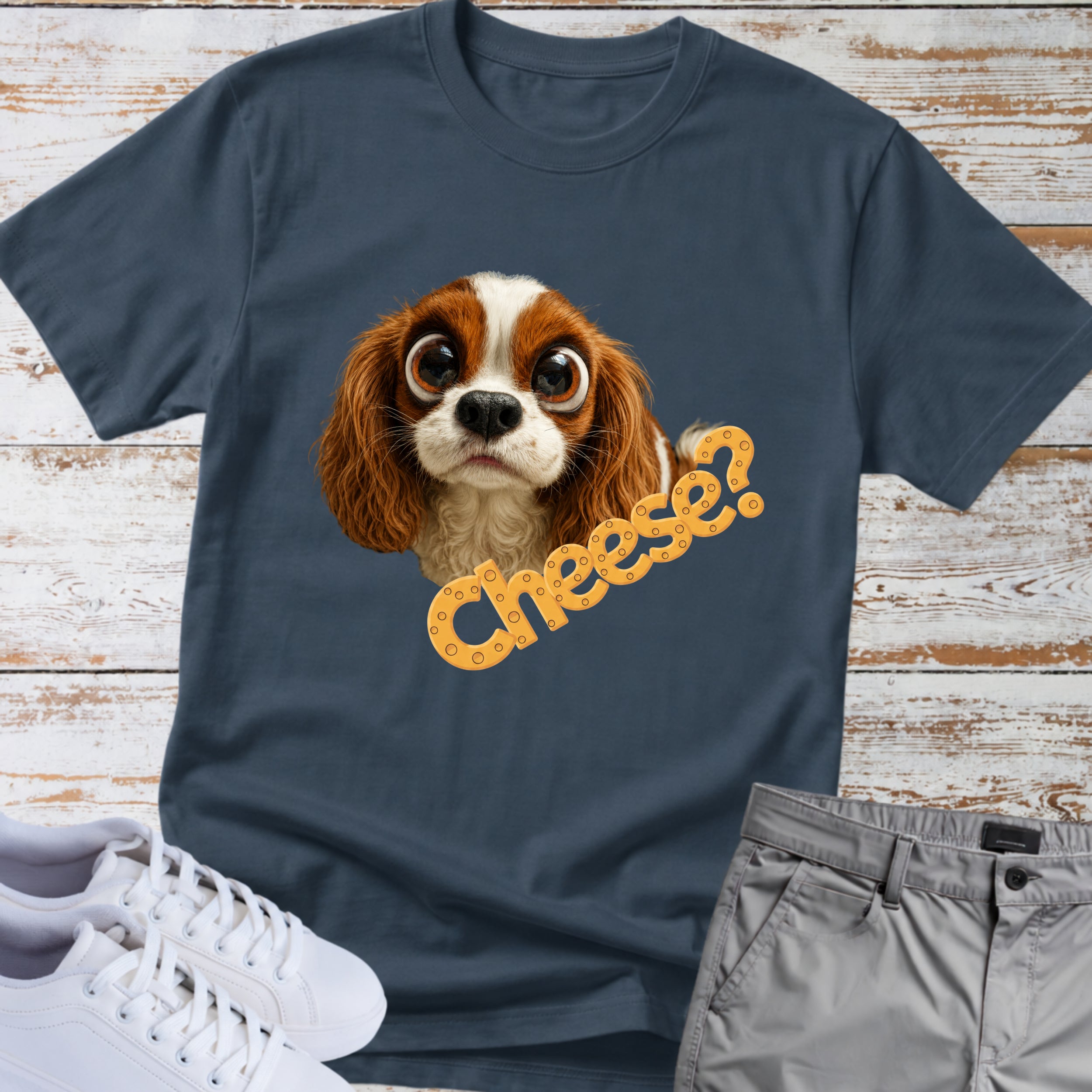 Cheese? Cavalier King Charles T-Shirt
