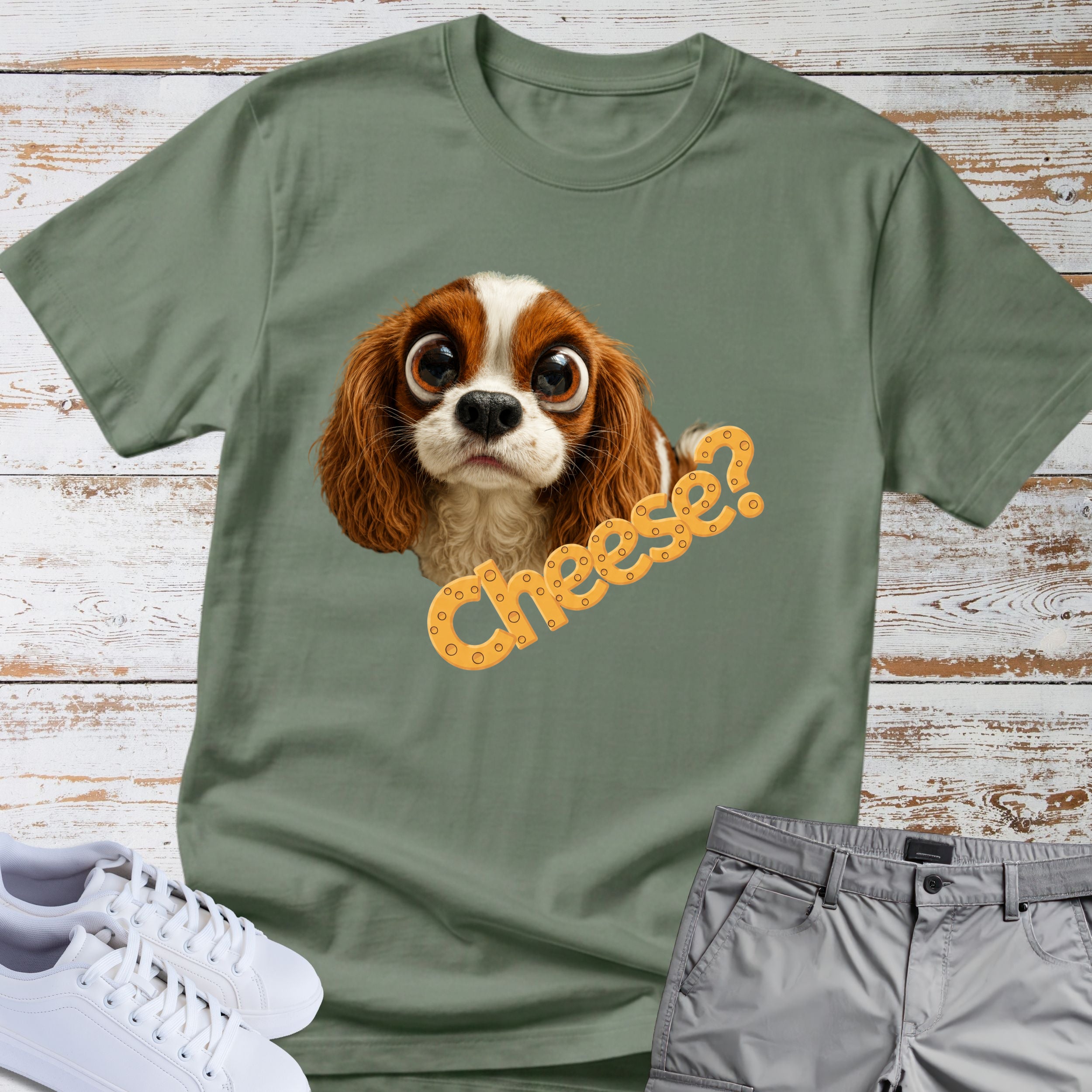 Cheese? Cavalier King Charles T-Shirt