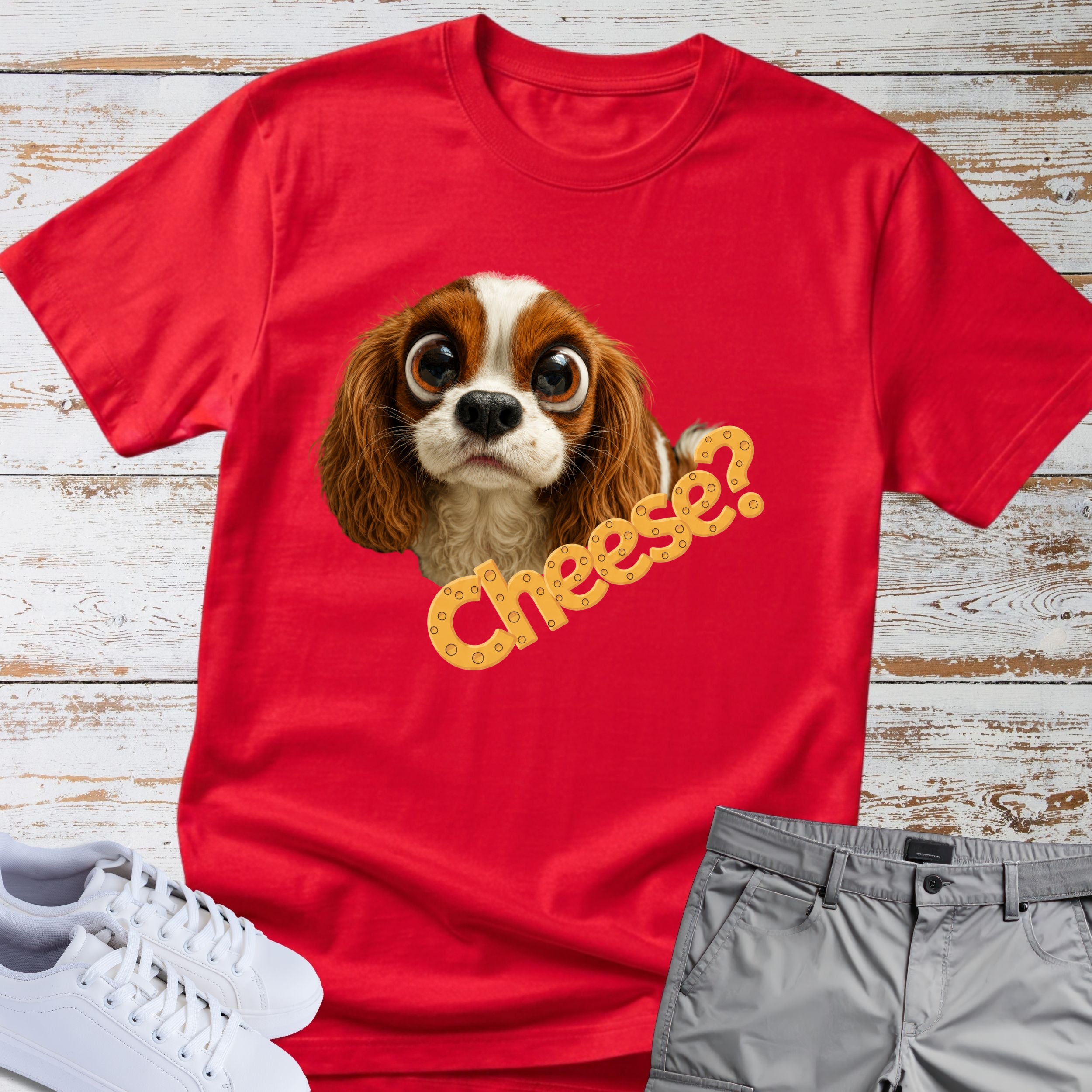 Cheese? Cavalier King Charles T-Shirt