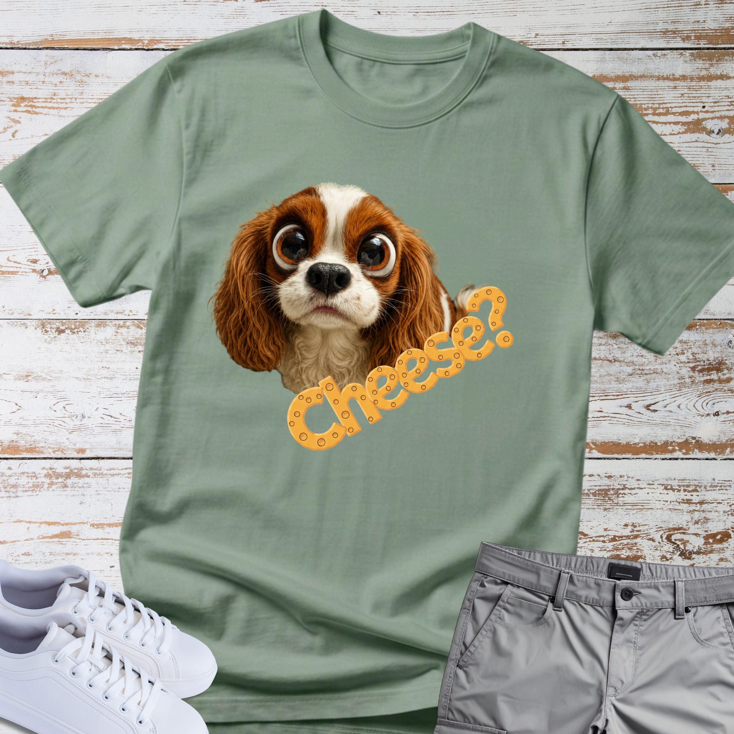 Cheese? Cavalier King Charles T-Shirt