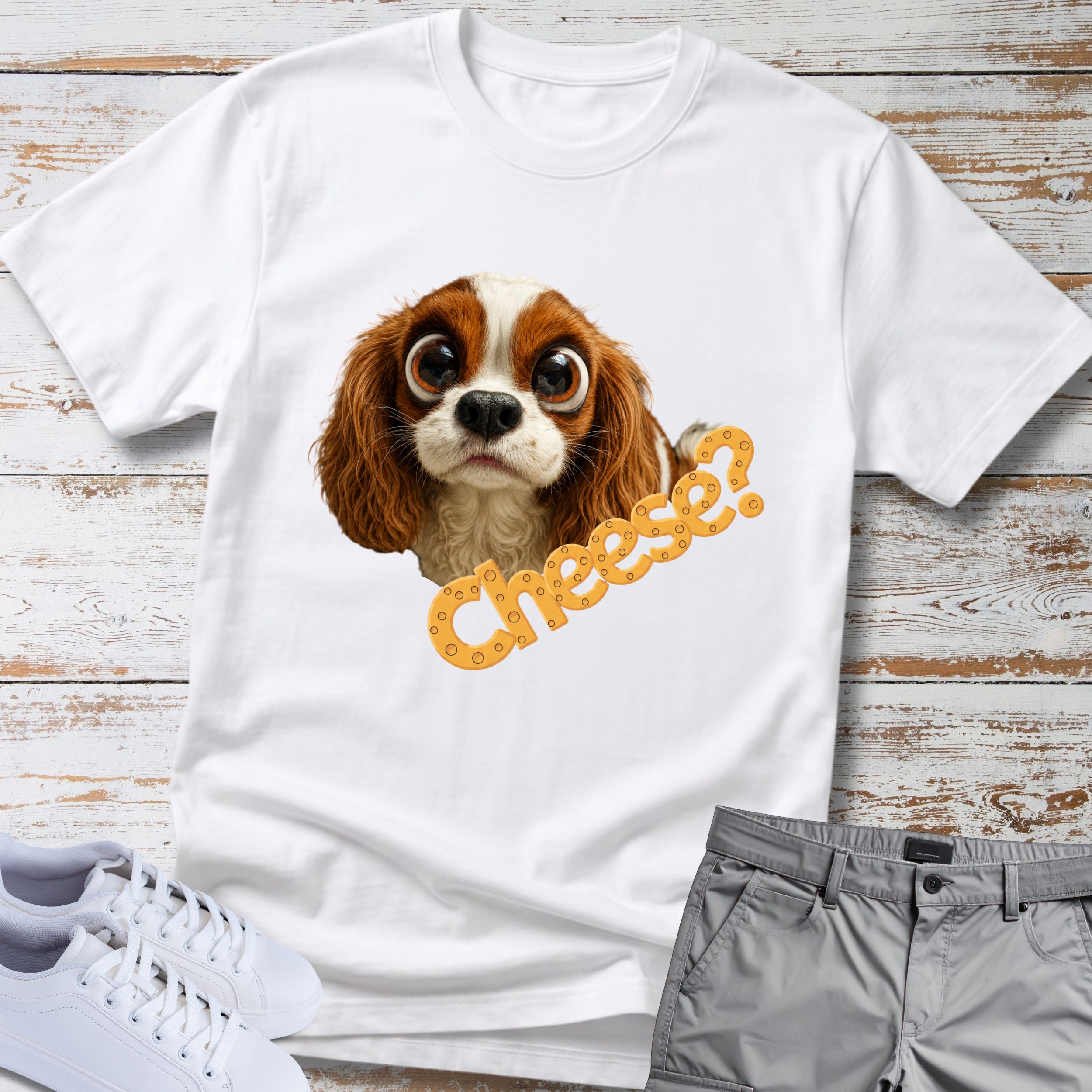 Cheese? Cavalier King Charles T-Shirt