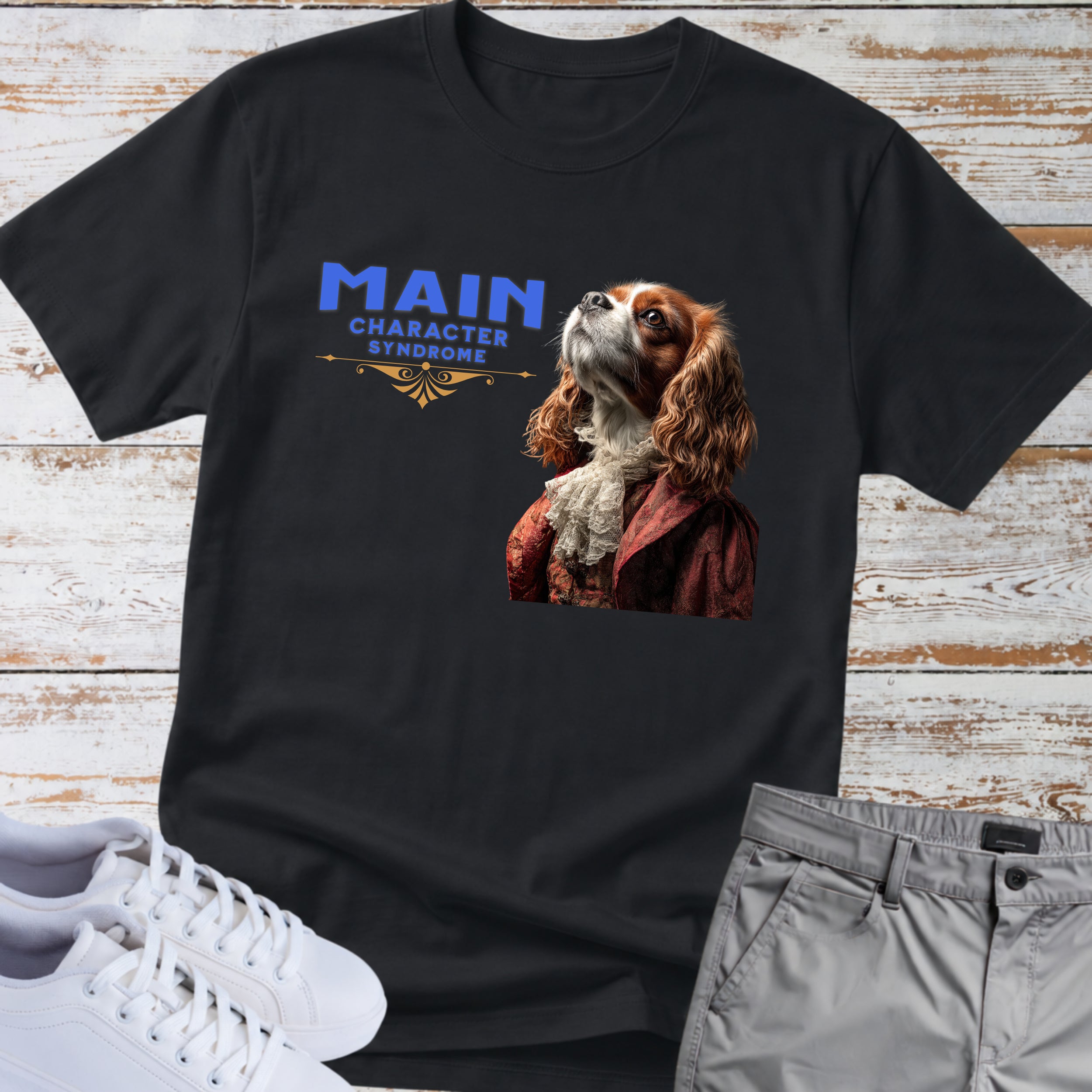 Cavalier King Charles Main Character Syndrome T-Shirt