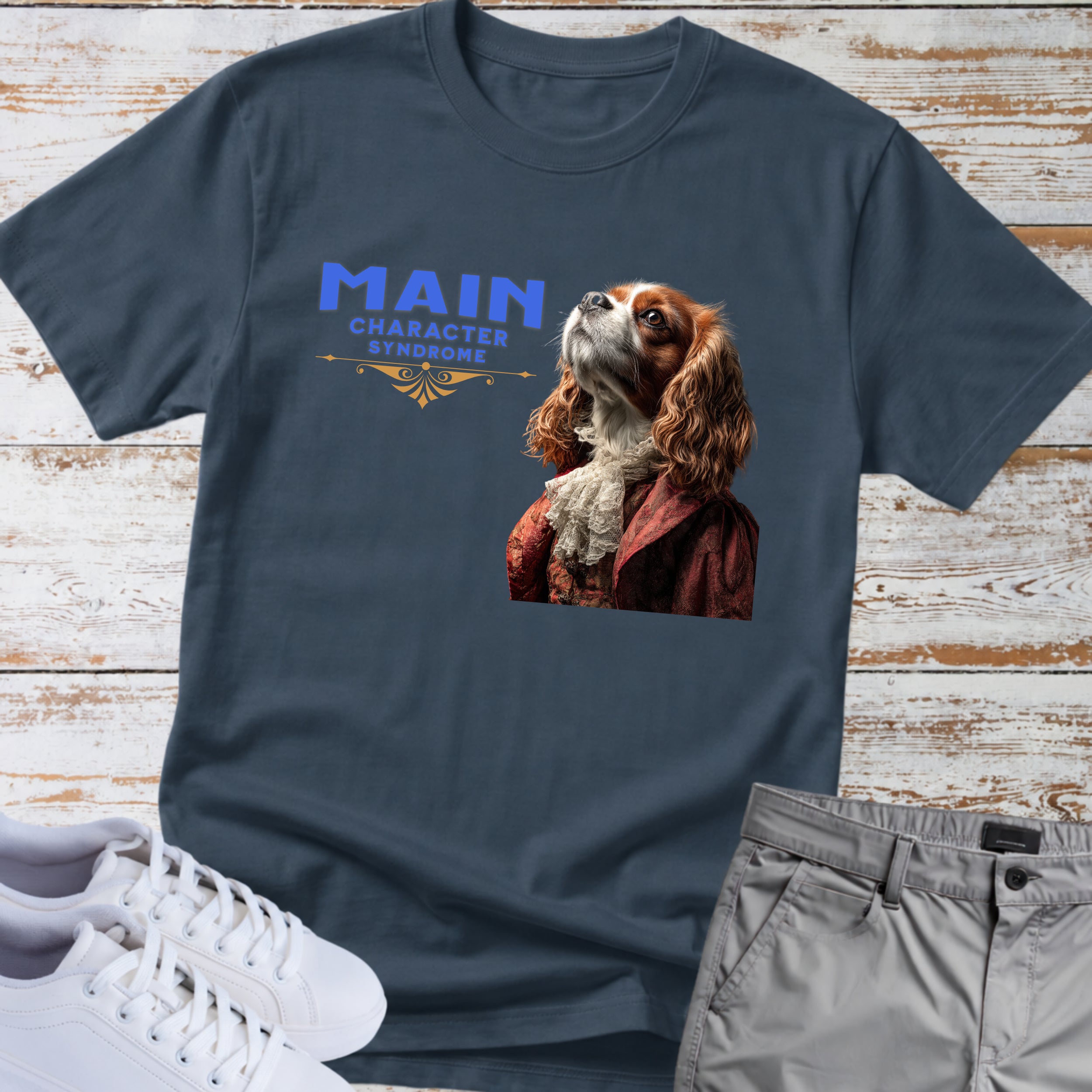Cavalier King Charles Main Character Syndrome T-Shirt