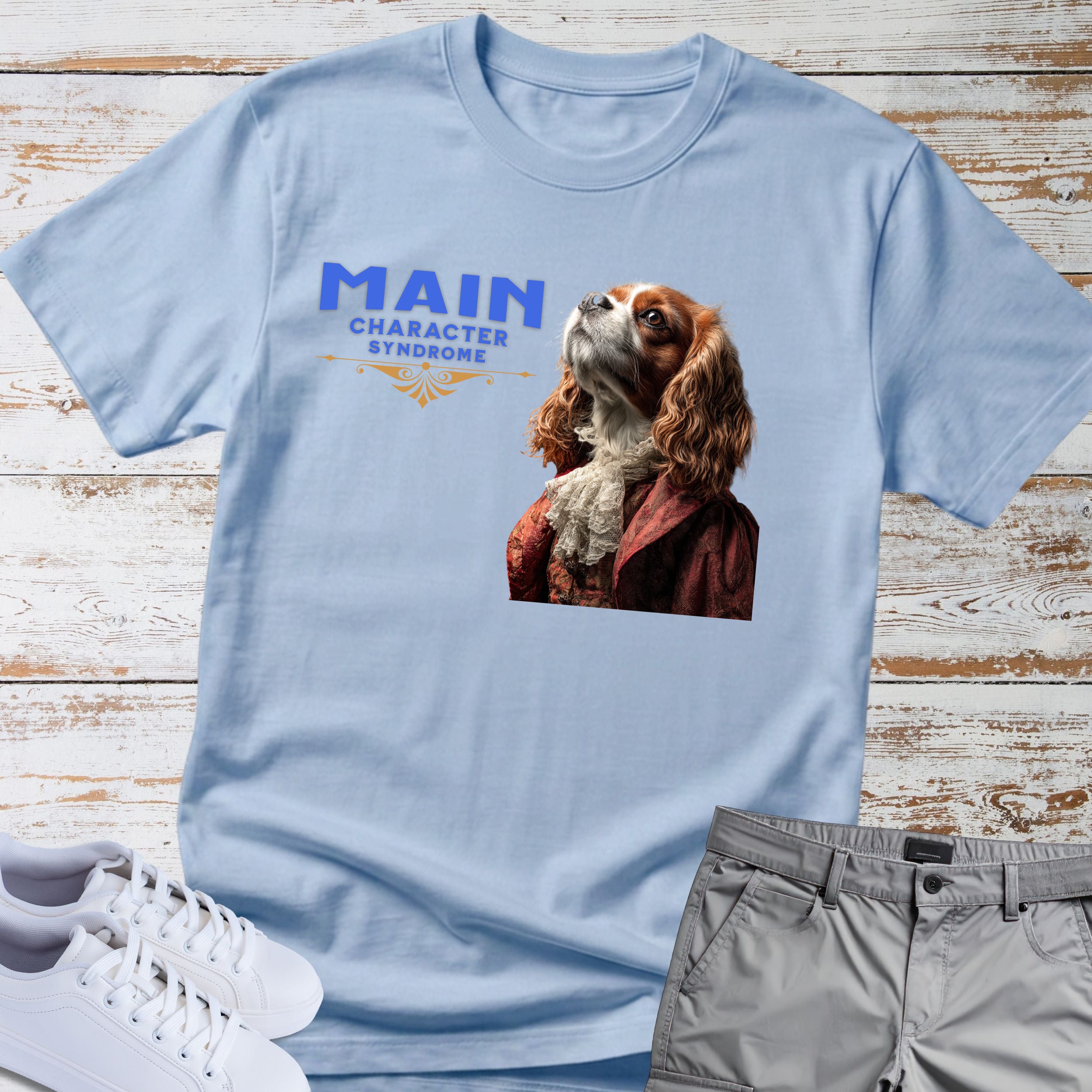 Cavalier King Charles Main Character Syndrome T-Shirt
