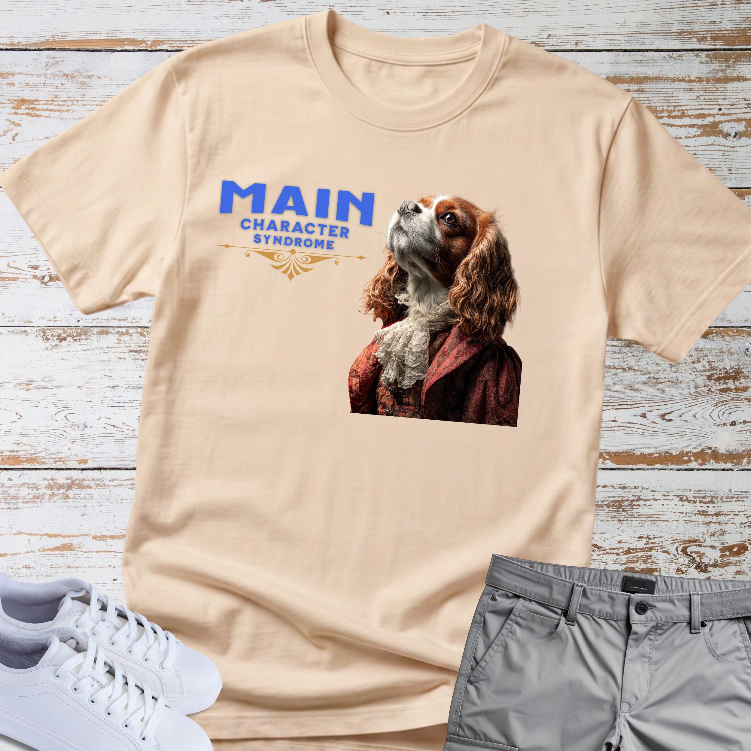 Cavalier King Charles Main Character Syndrome T-Shirt