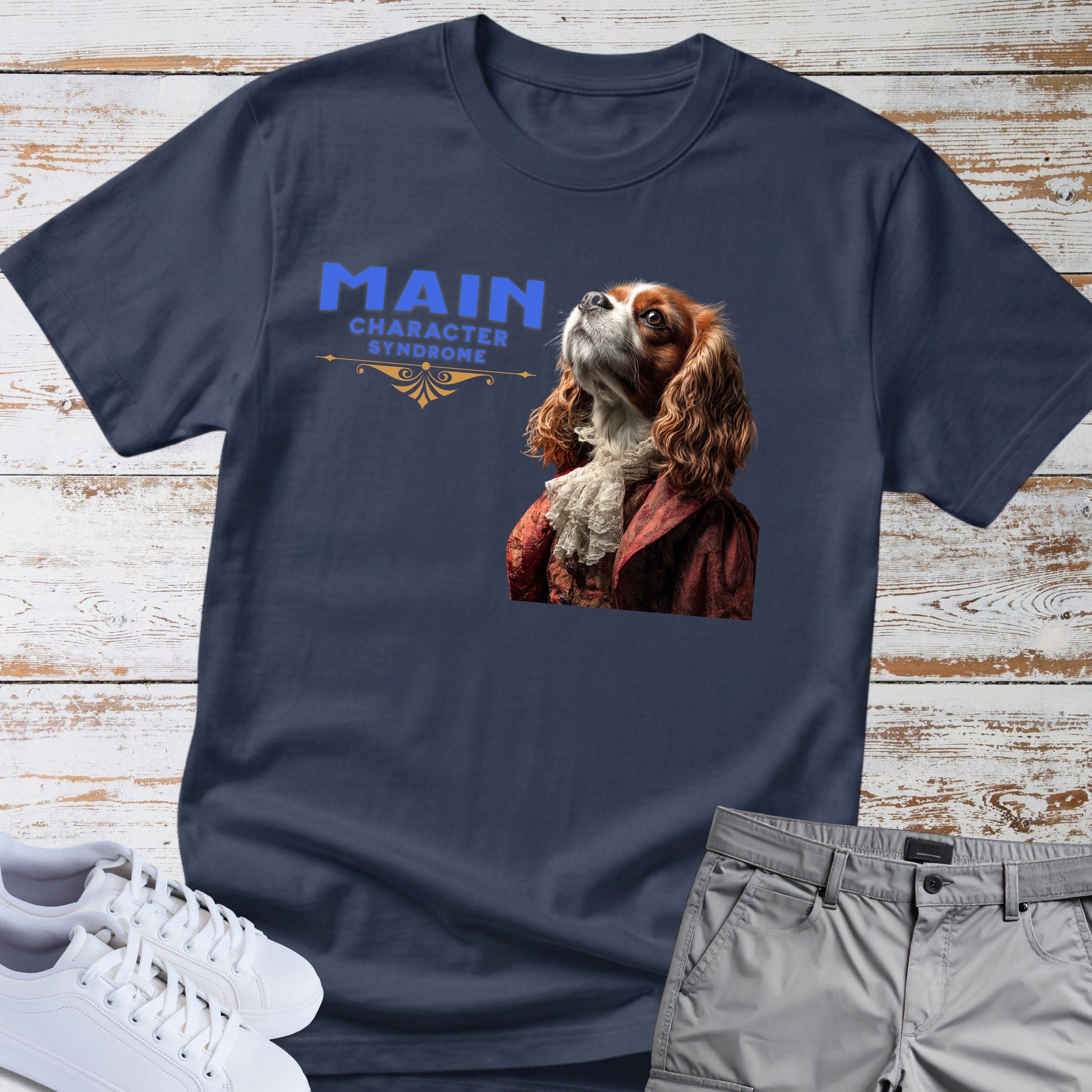 Cavalier King Charles Main Character Syndrome T-Shirt