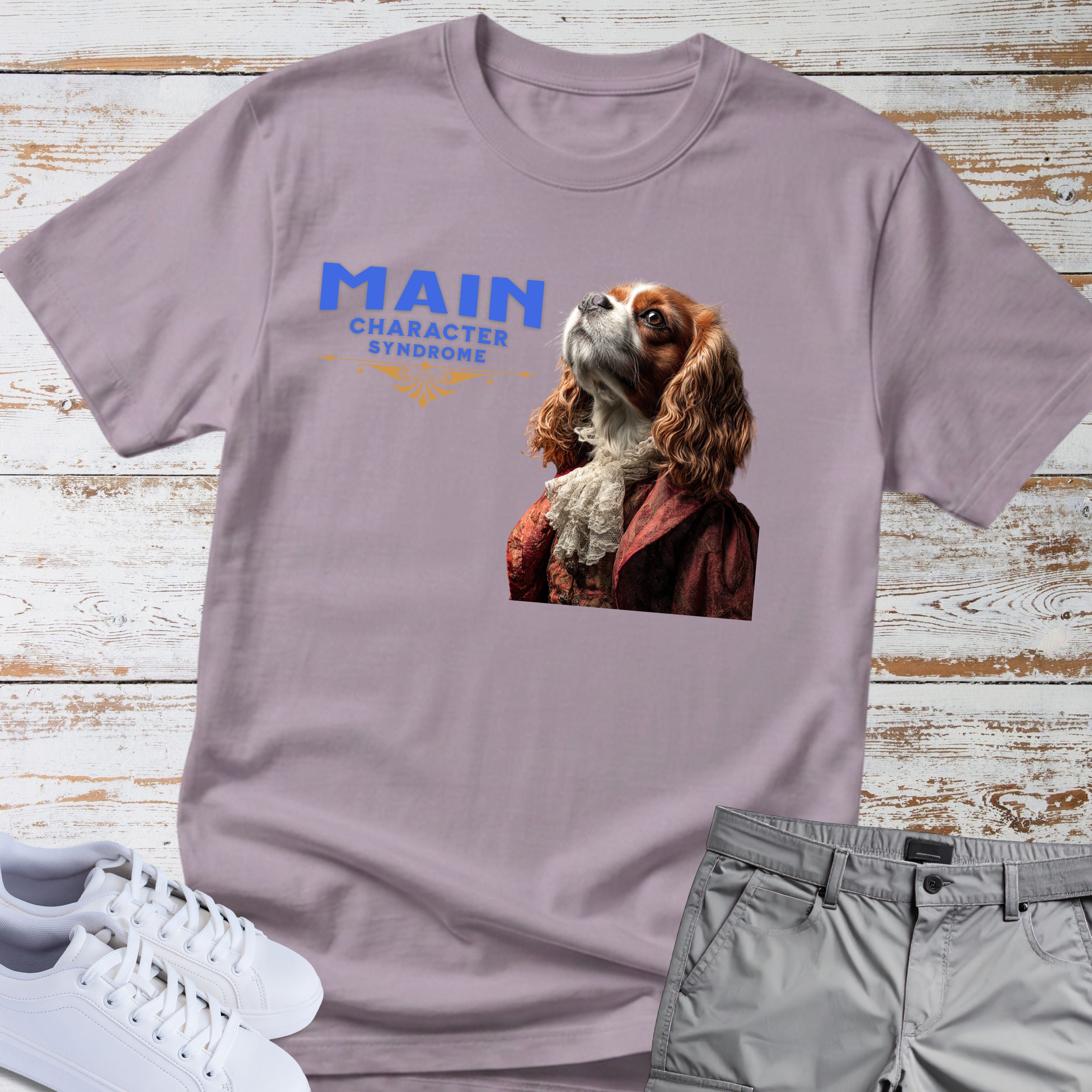 Cavalier King Charles Main Character Syndrome T-Shirt