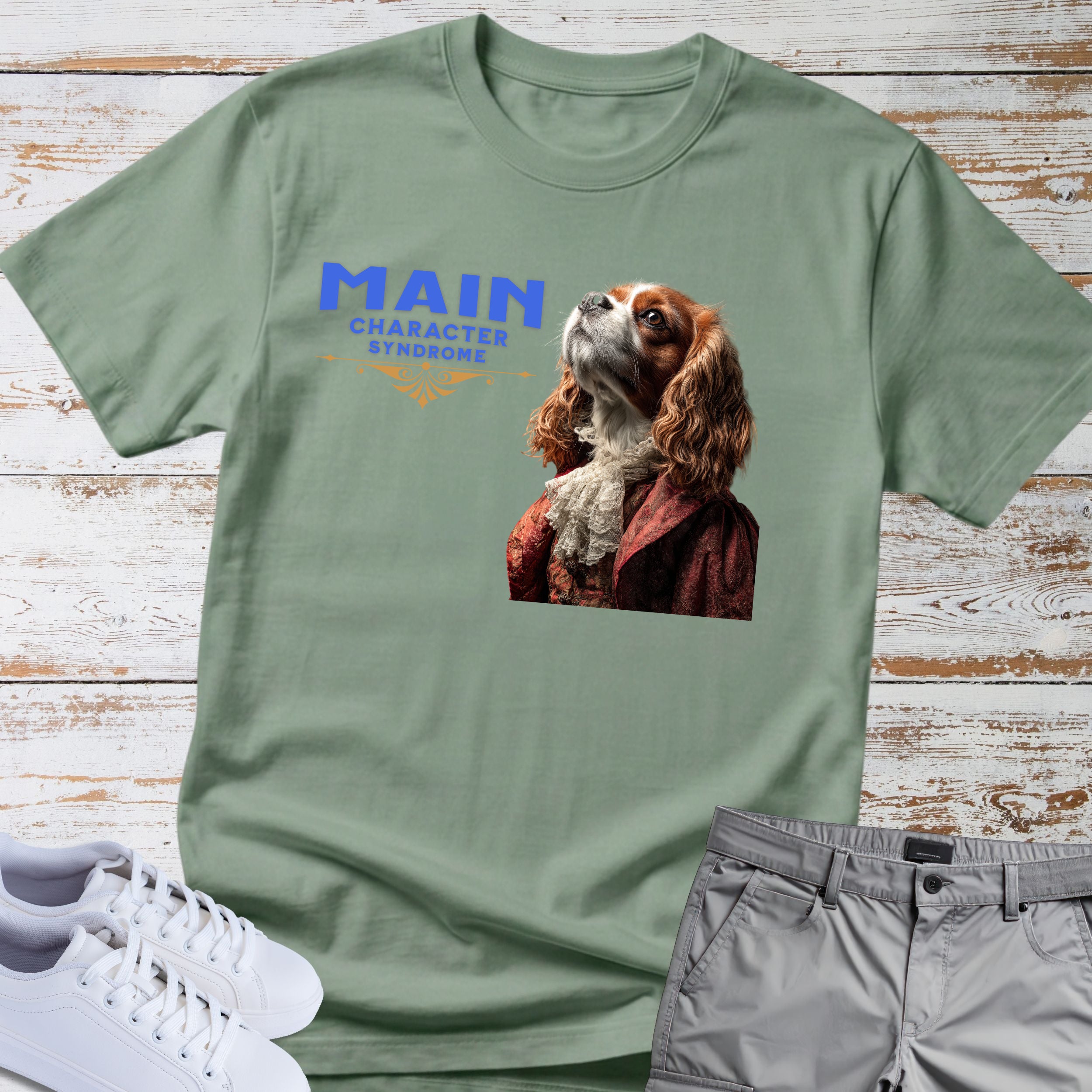Cavalier King Charles Main Character Syndrome T-Shirt