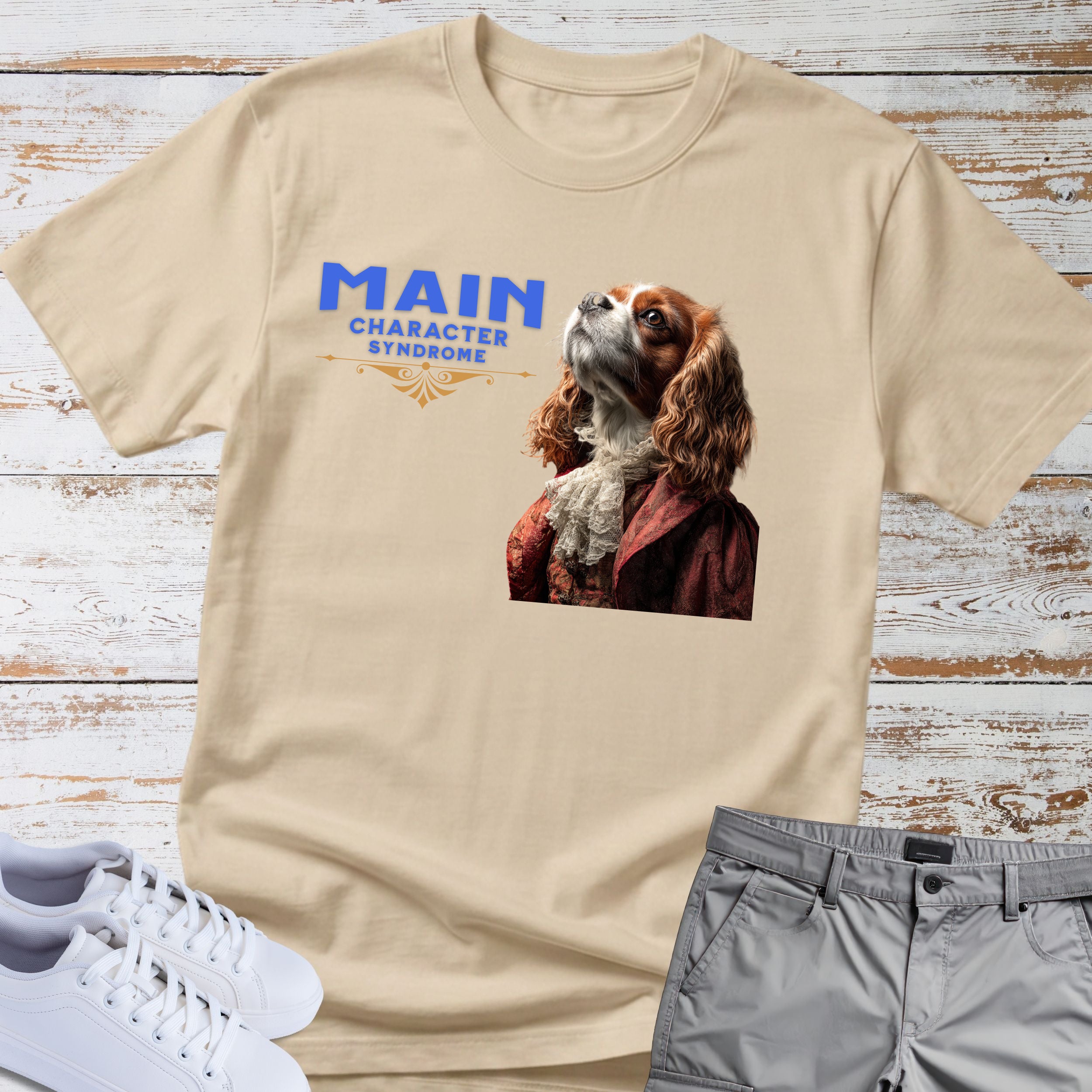 Cavalier King Charles Main Character Syndrome T-Shirt