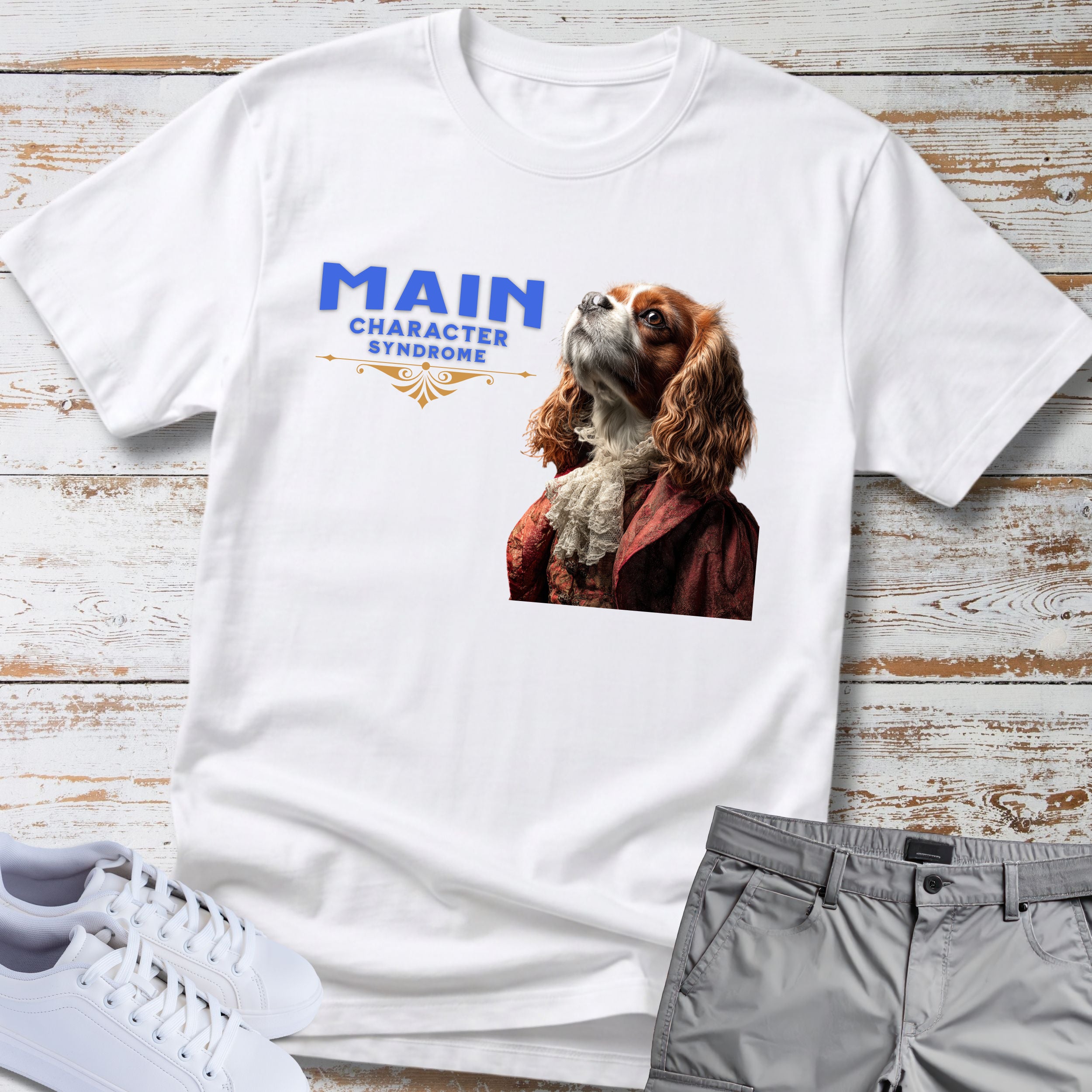Cavalier King Charles Main Character Syndrome T-Shirt