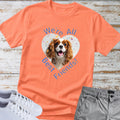 We're All Best Friends Cavalier King Charles Spaniel T-Shirt | Cute Dog Lover Graphic Tee | Cavalier Gift | Pet Parent Shirt