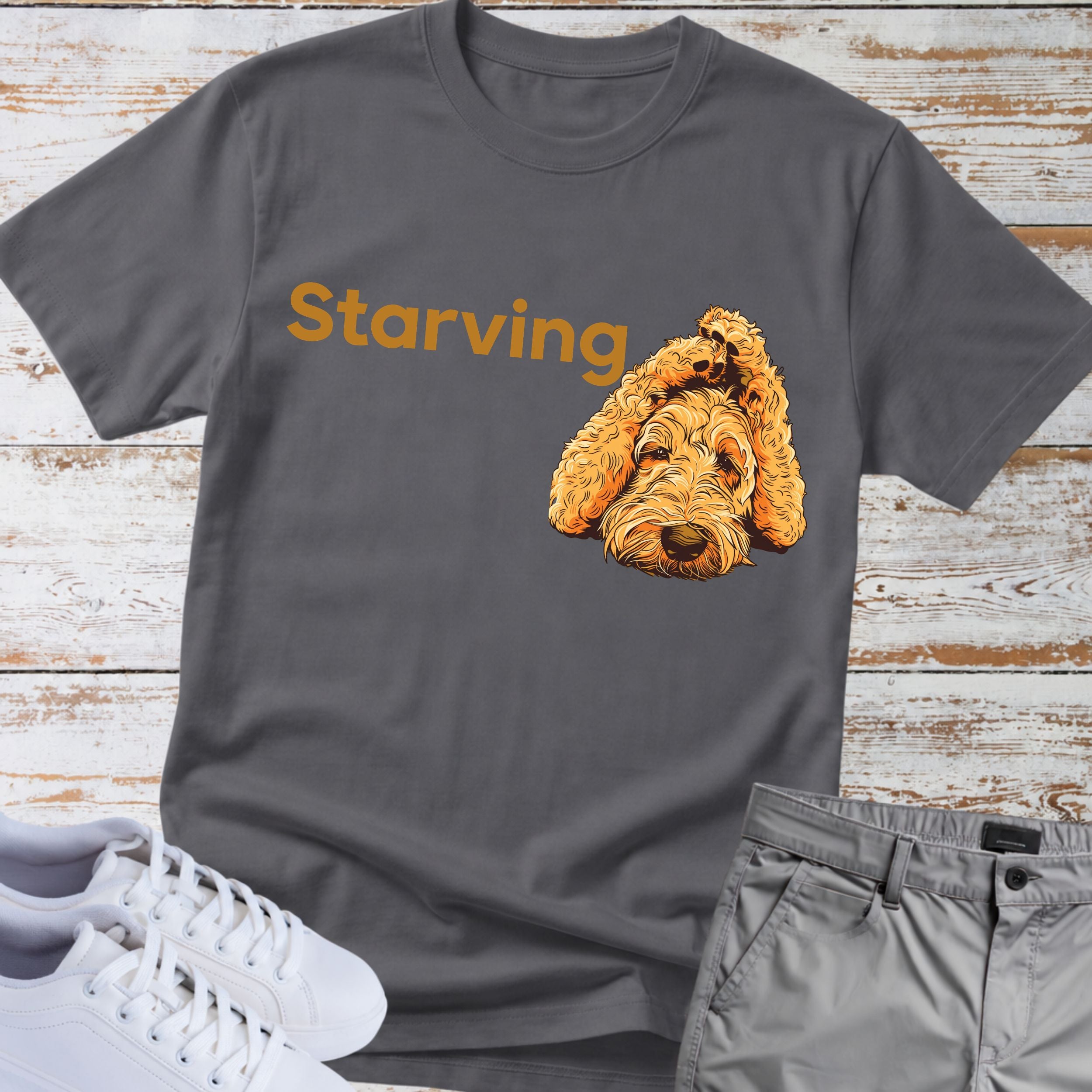 Goldendoodle Starving T-Shirt