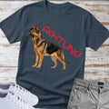 Police K9 German Shepherd Achtung! T-Shirt