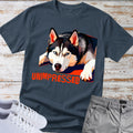 Unimpressed Siberian Husky T-Shirt