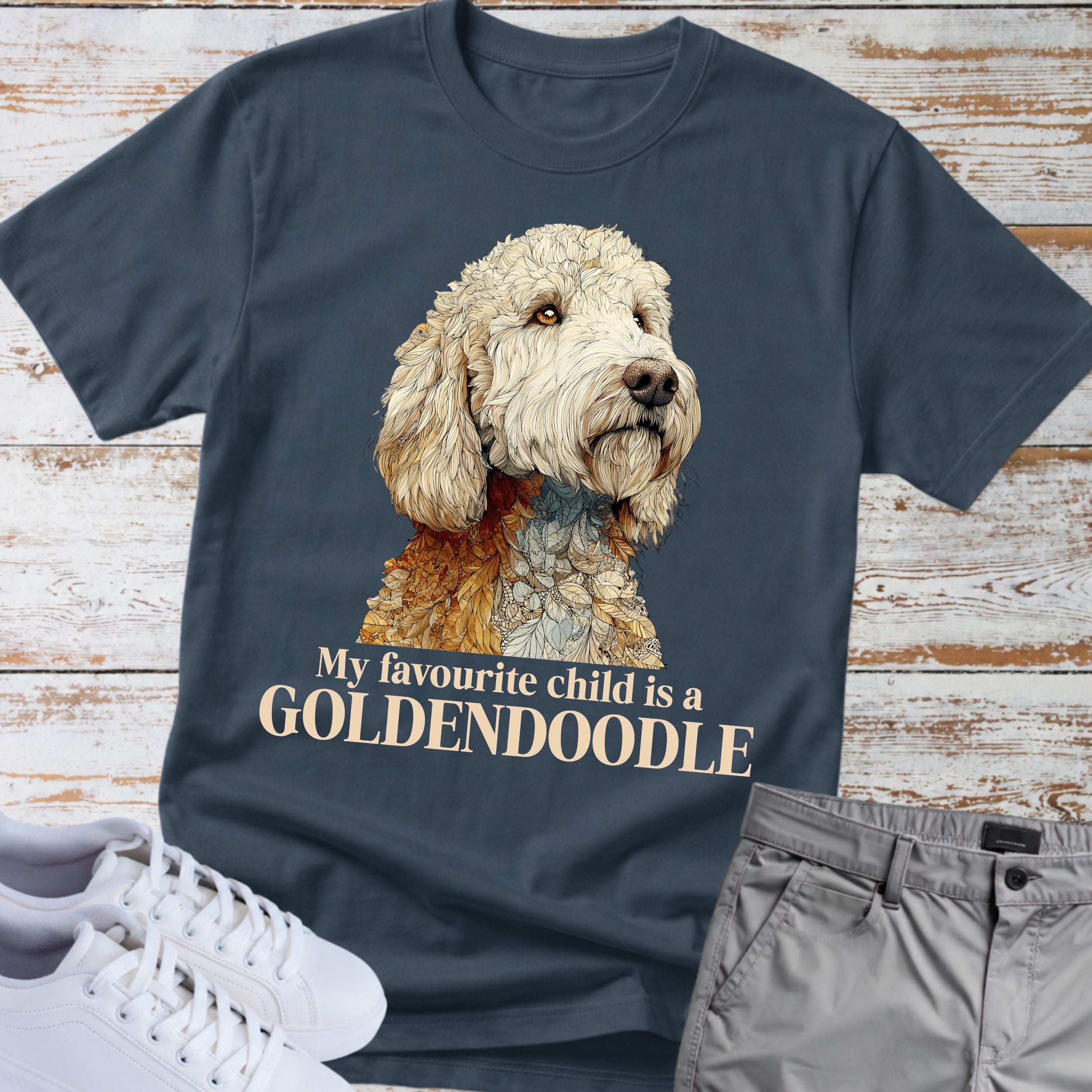 My Favourite Child Is A Goldendoodle T-Shirt