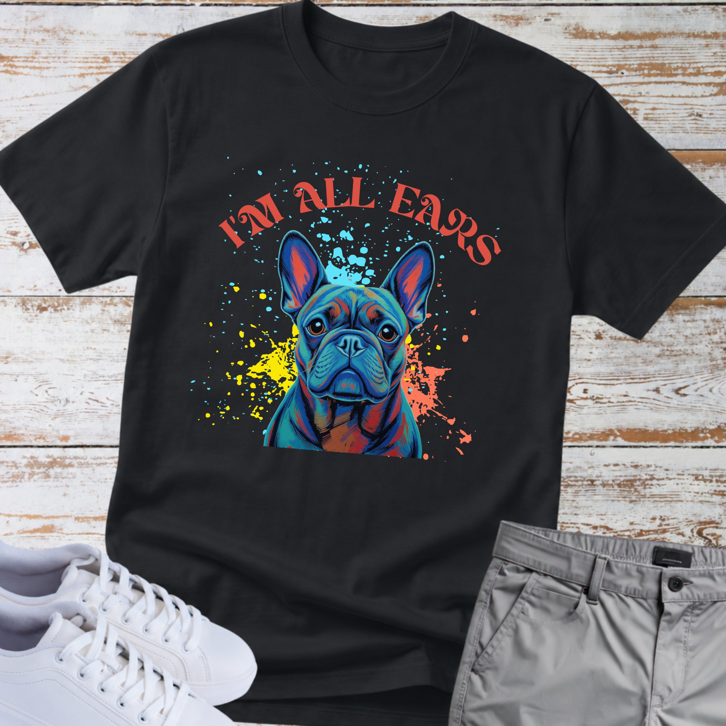 French Bulldog All Ears T-Shirt