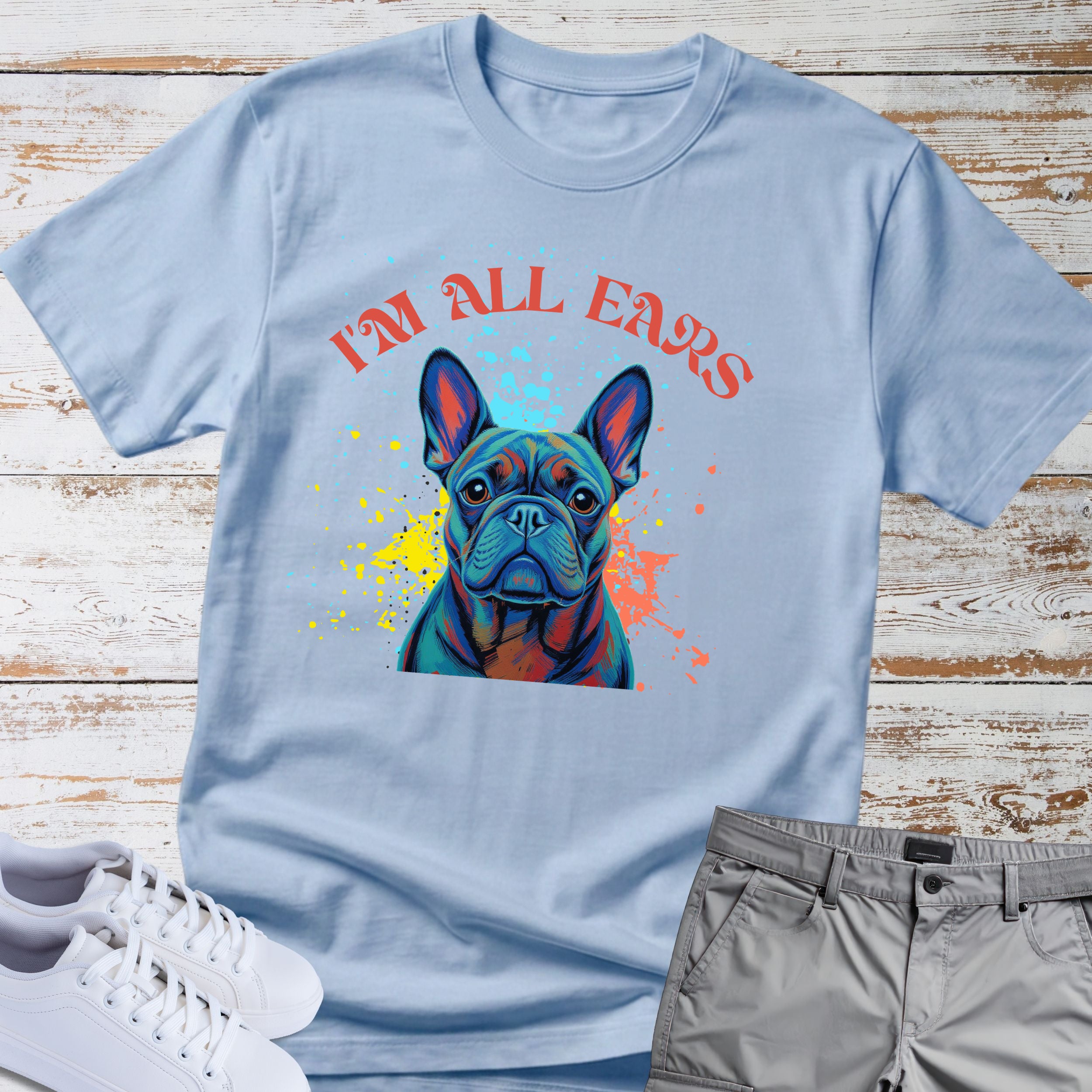 French Bulldog All Ears T-Shirt