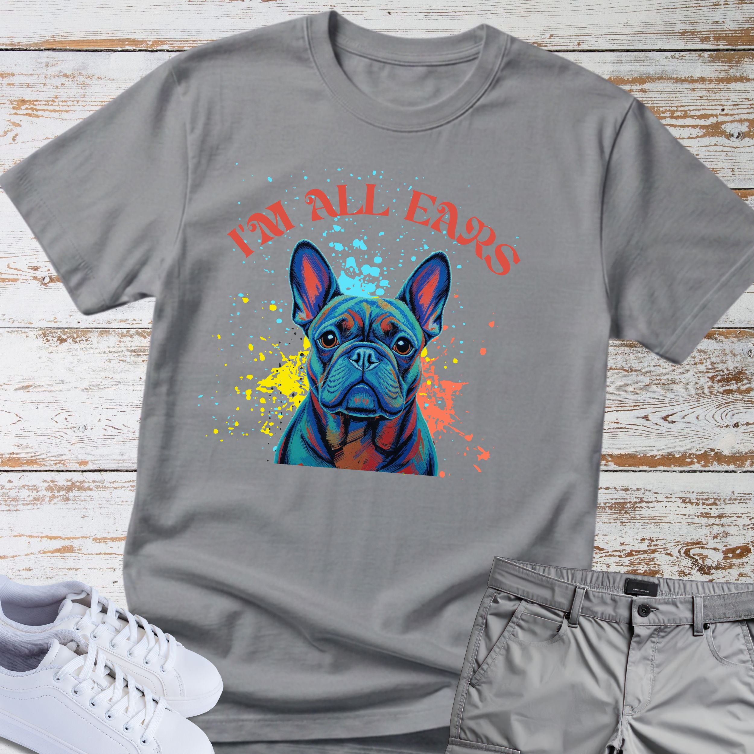 French Bulldog All Ears T-Shirt