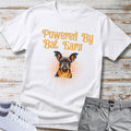"Powered By Bat Ears" French Bulldog Tee