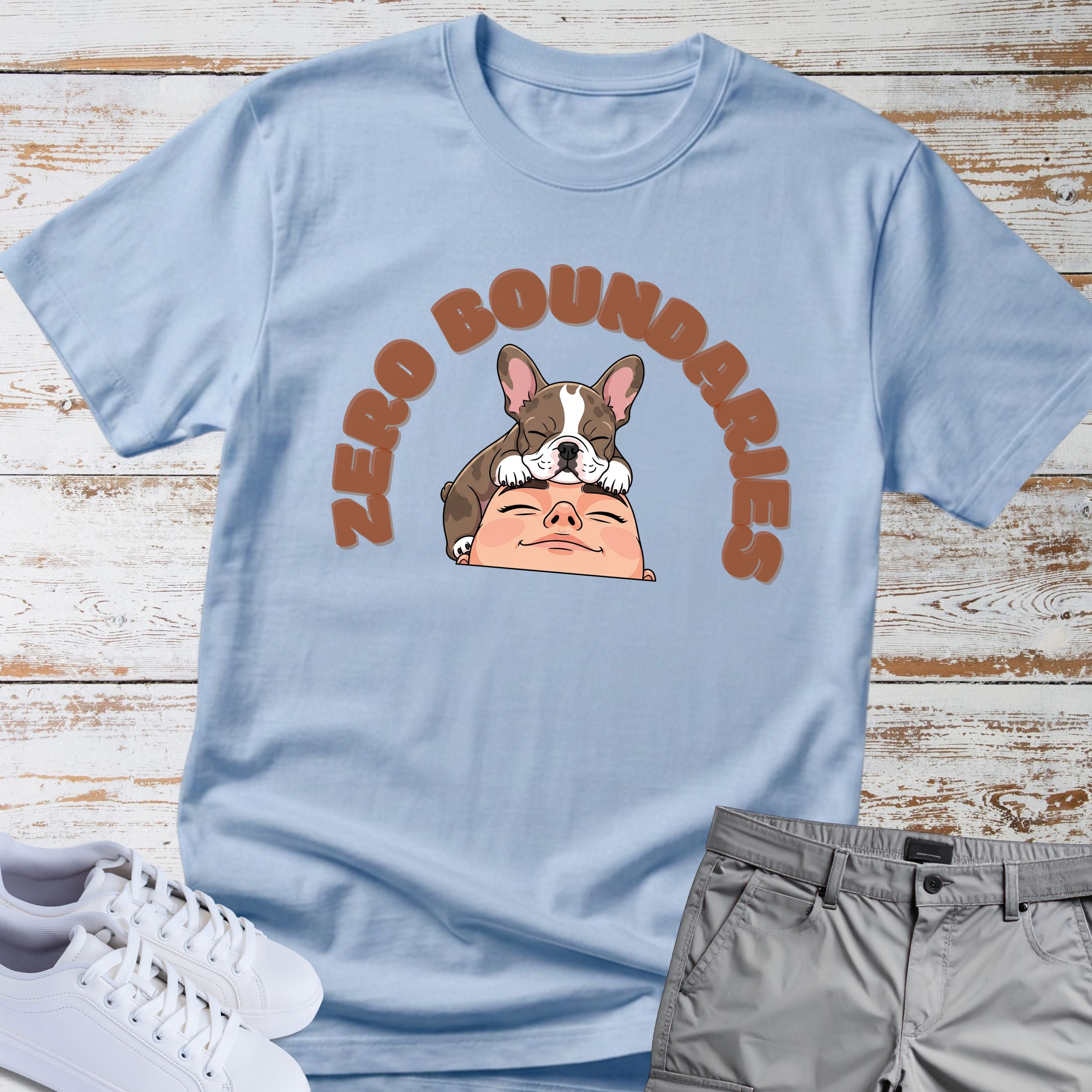Zero Boundaries French Bulldog T-Shirt