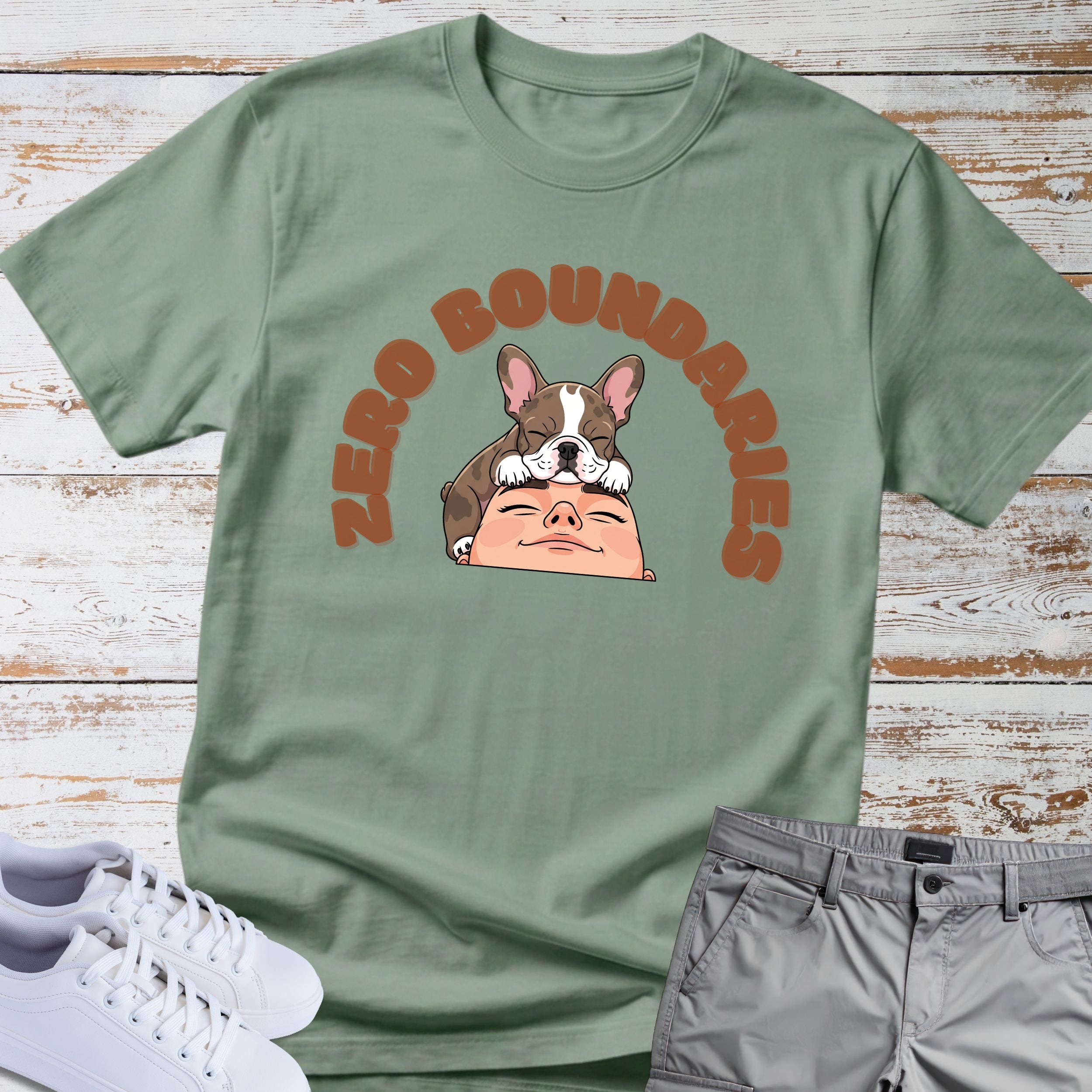 Zero Boundaries French Bulldog T-Shirt