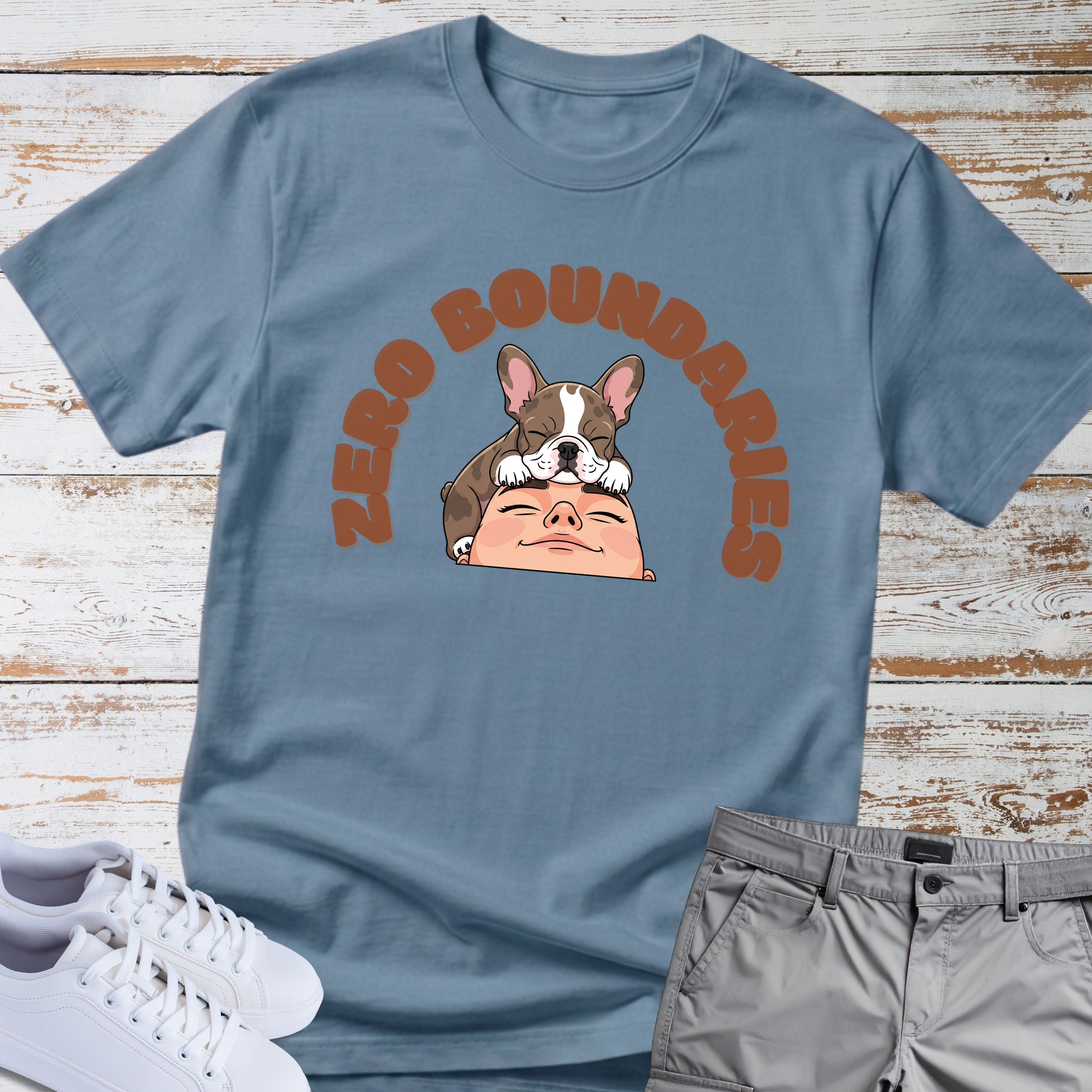 Zero Boundaries French Bulldog T-Shirt