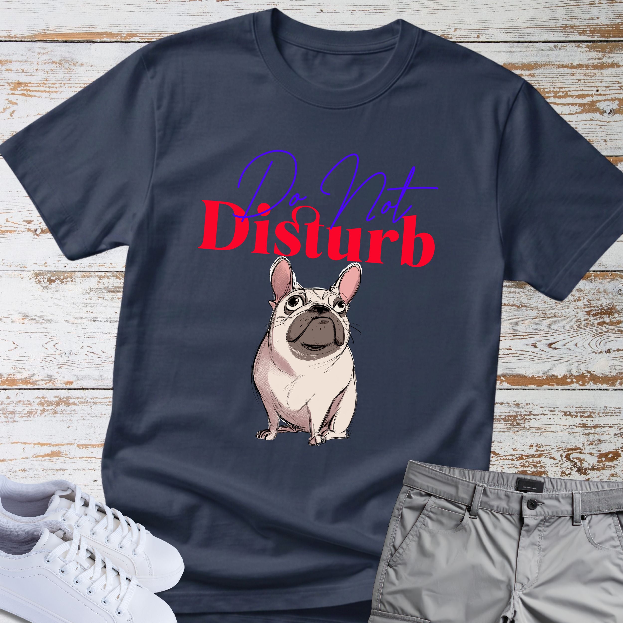 Do Not Disturb French Bulldog T-Shirt