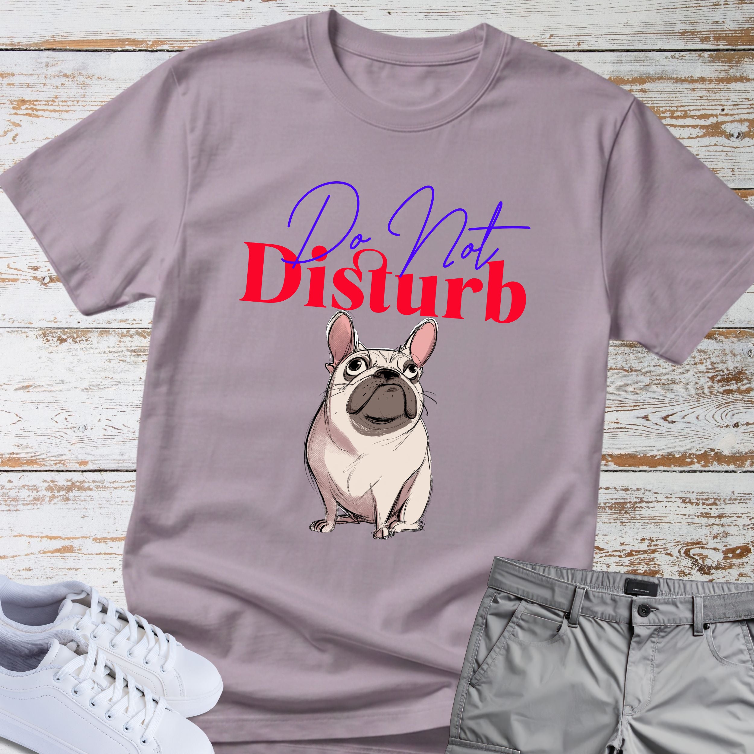 Do Not Disturb French Bulldog T-Shirt