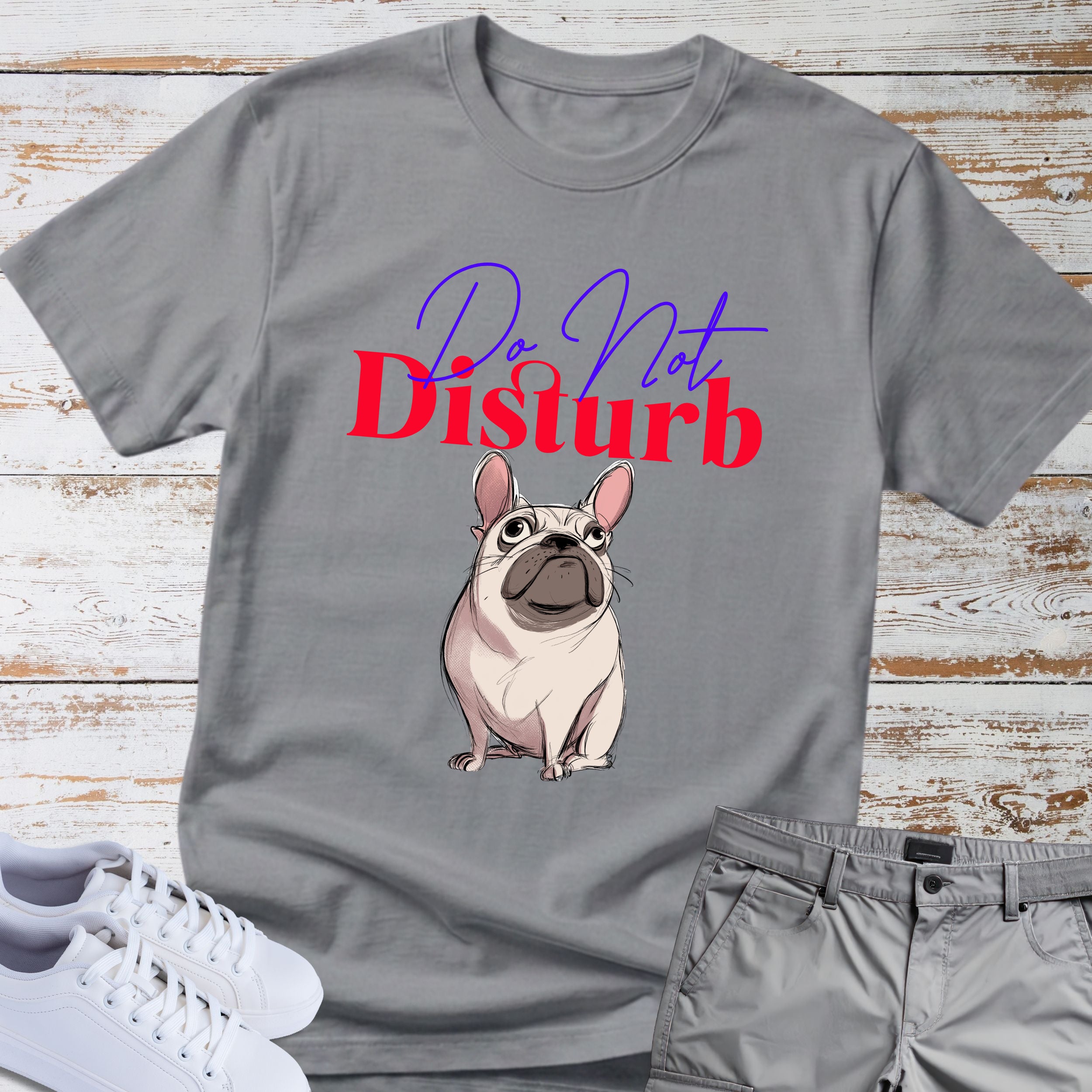 Do Not Disturb French Bulldog T-Shirt