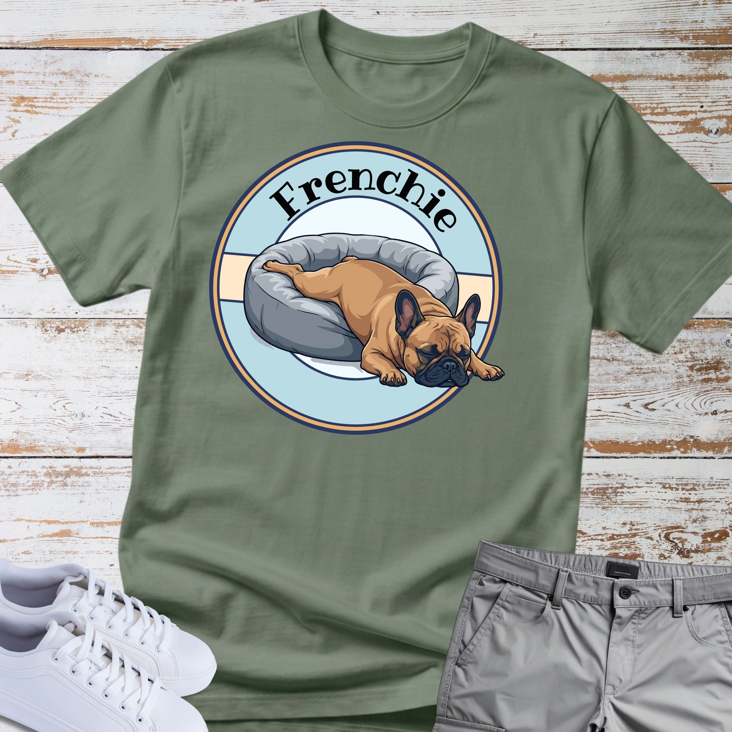 Sleeping French Bulldog T-Shirt