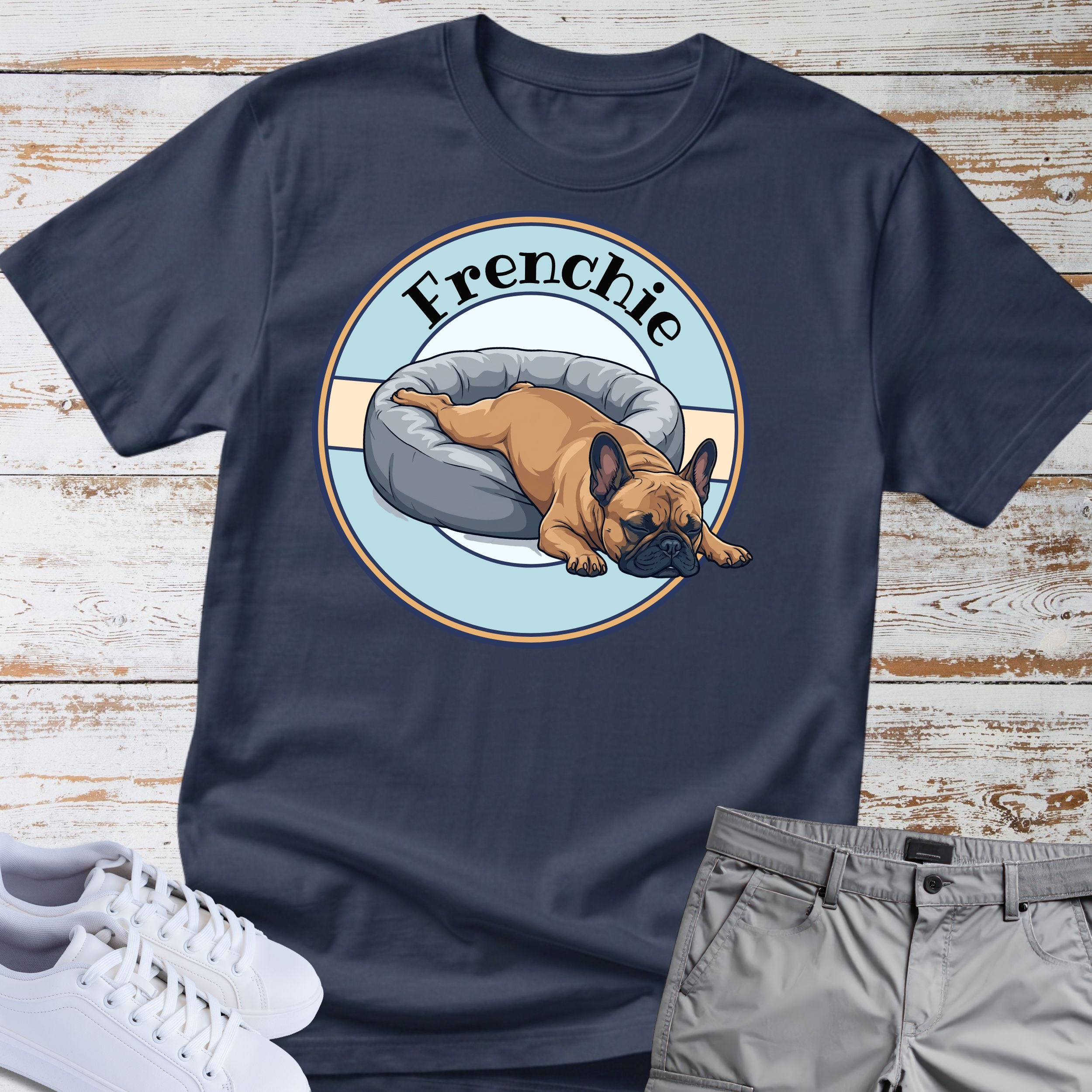 Sleeping French Bulldog T-Shirt