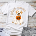 👻 I Ghost People 🎃 Halloween Labrador T-Shirt | Funny Lab Tee