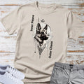 German Shepherd "Inner Peace, Outer Chaos" T-Shirt