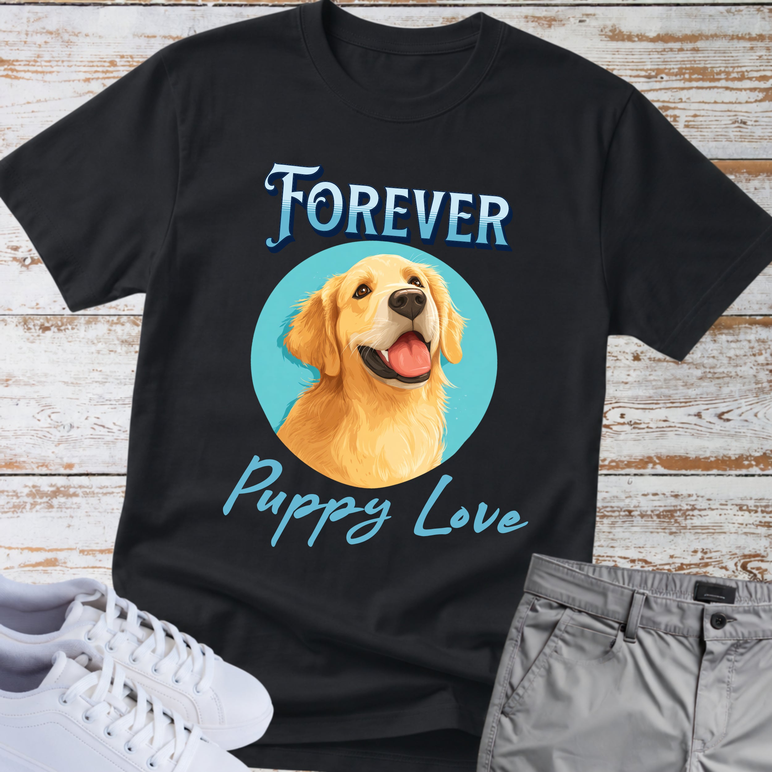 Labrador  Forever Puppy Love T-Shirt
