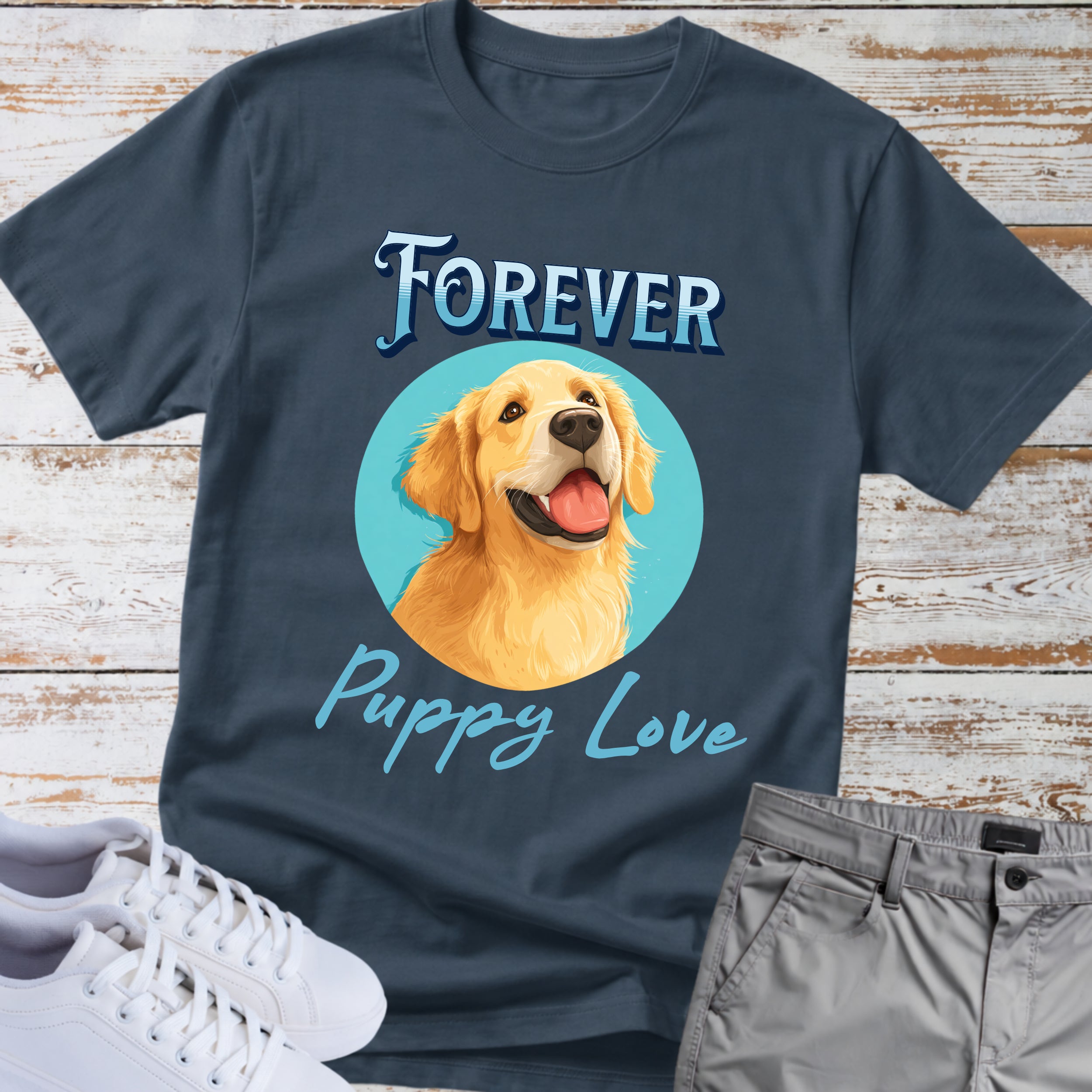 Labrador  Forever Puppy Love T-Shirt