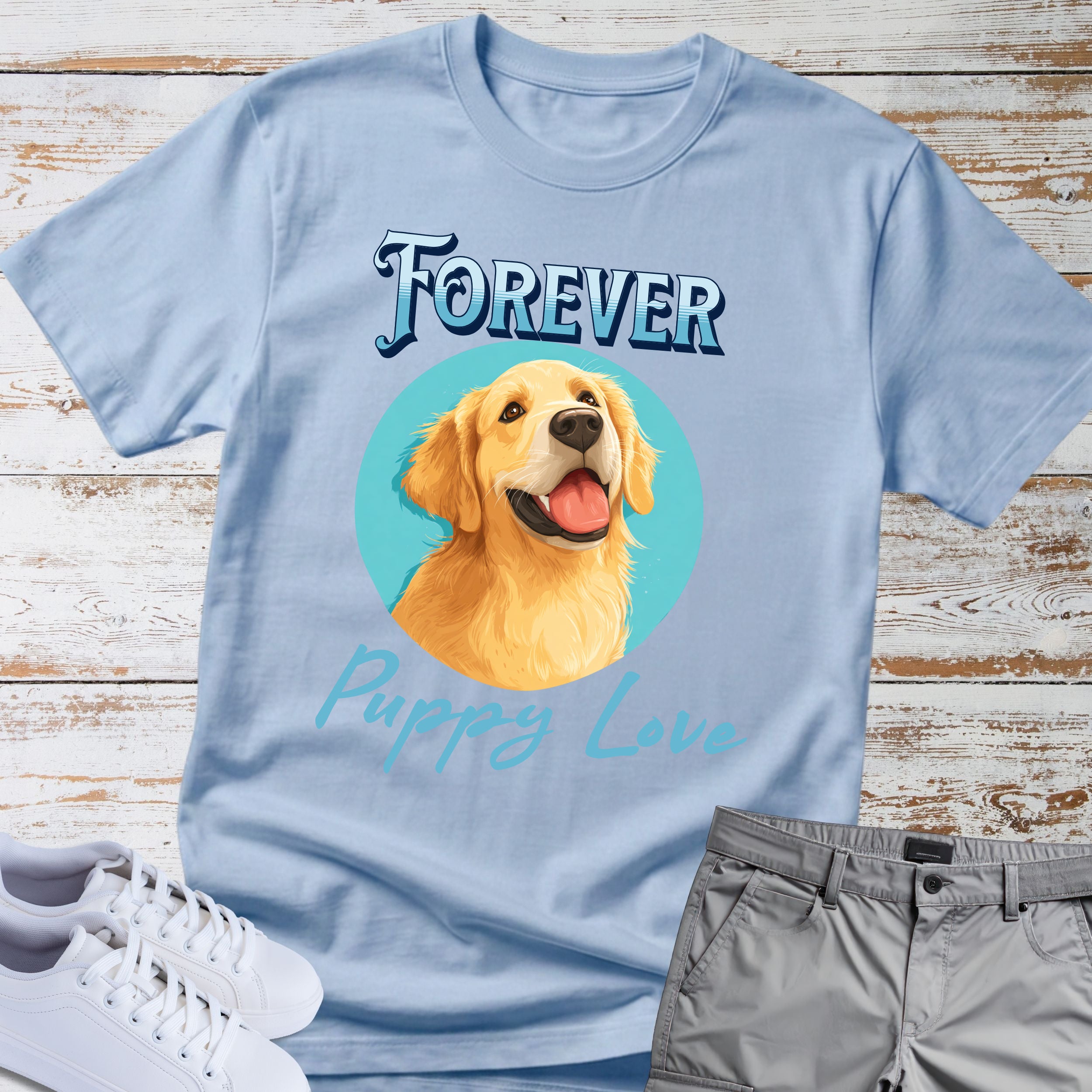 Labrador  Forever Puppy Love T-Shirt