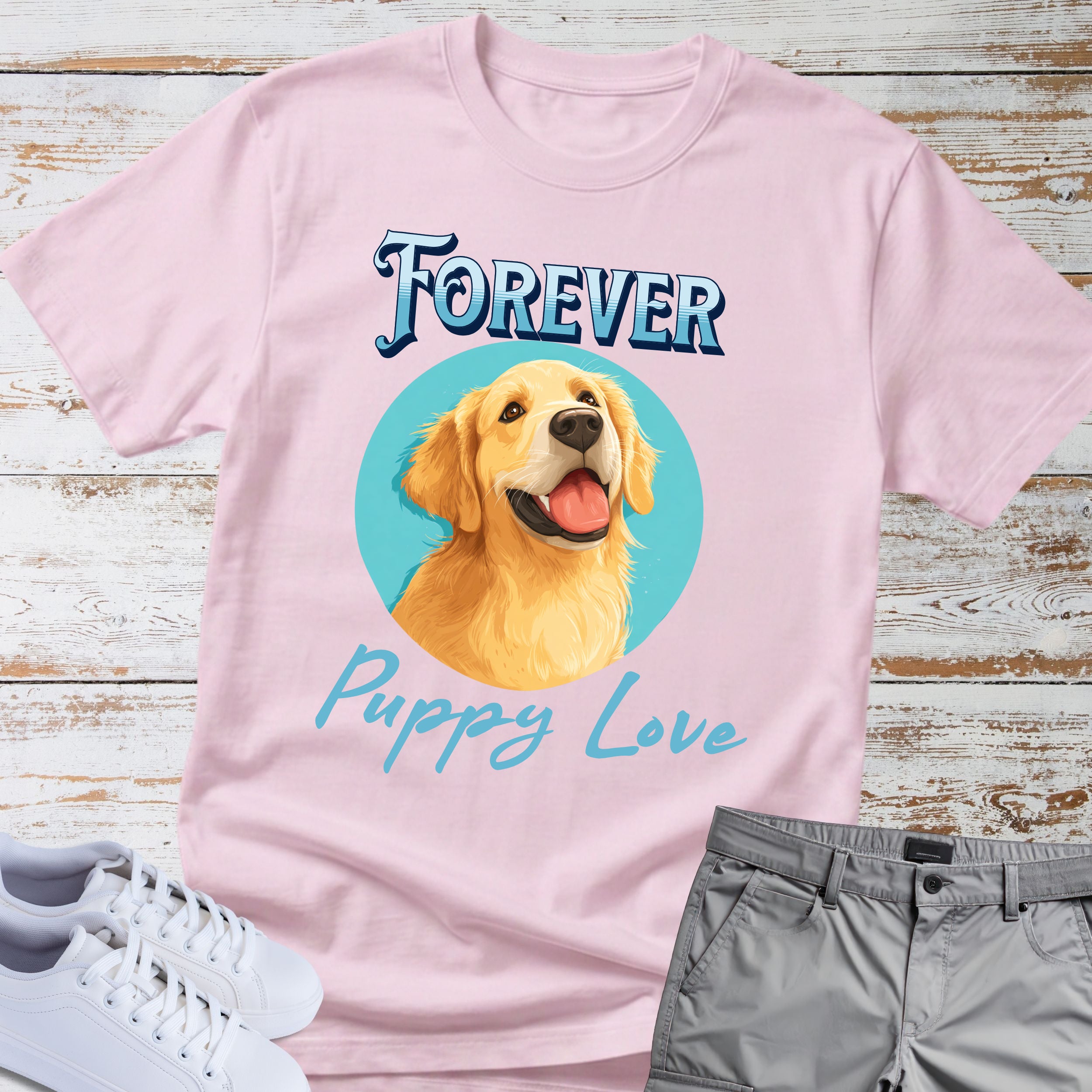 Labrador  Forever Puppy Love T-Shirt