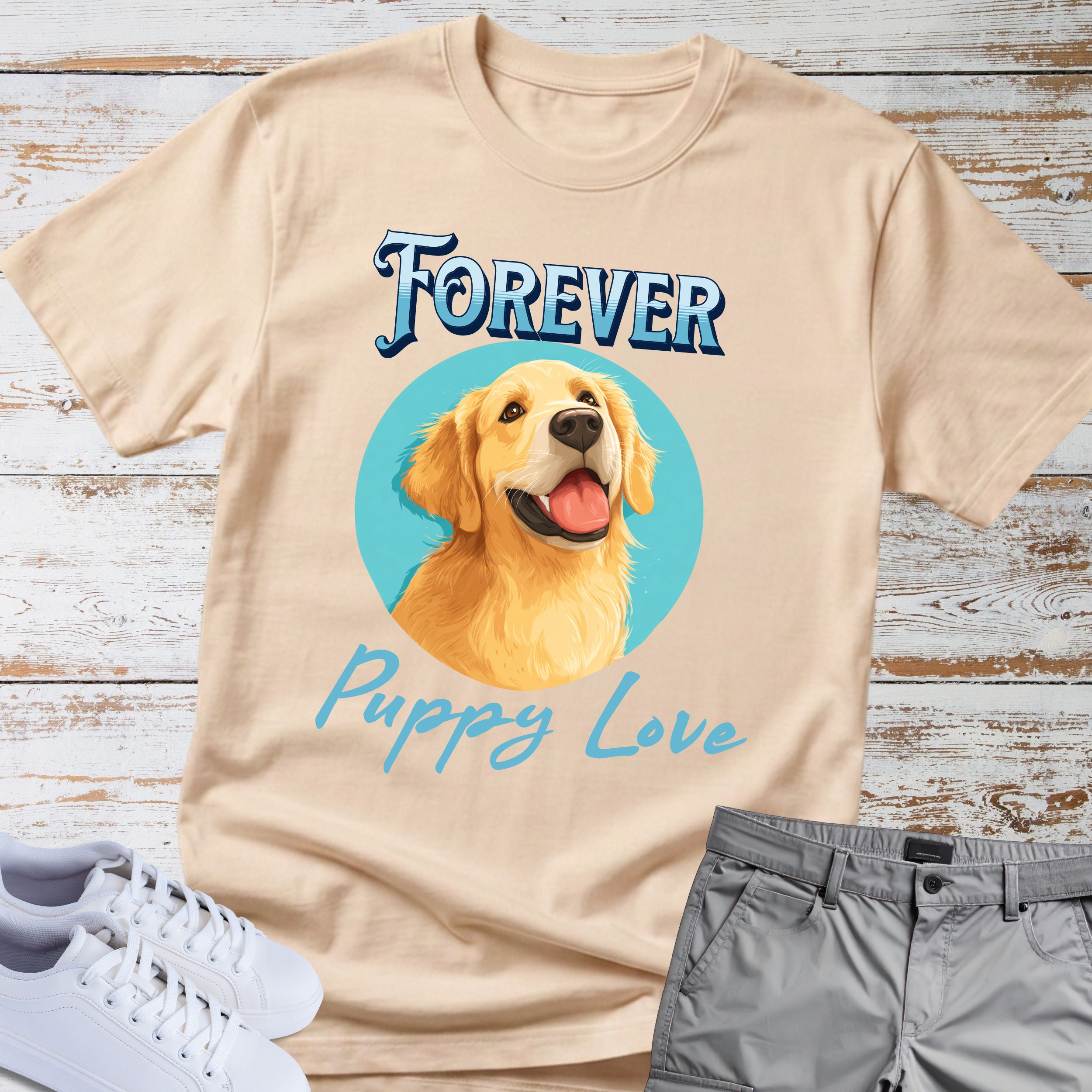 Labrador  Forever Puppy Love T-Shirt