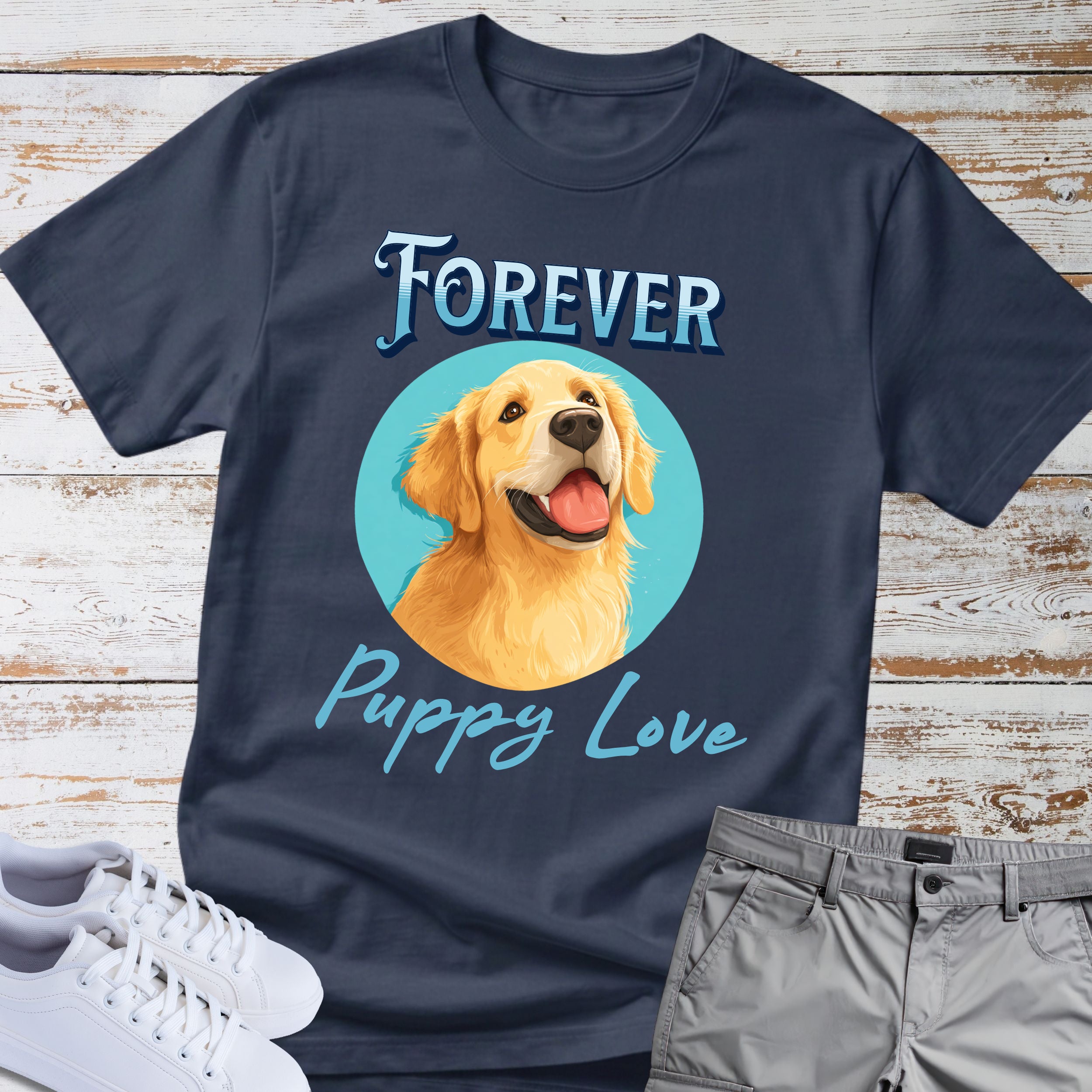 Labrador  Forever Puppy Love T-Shirt