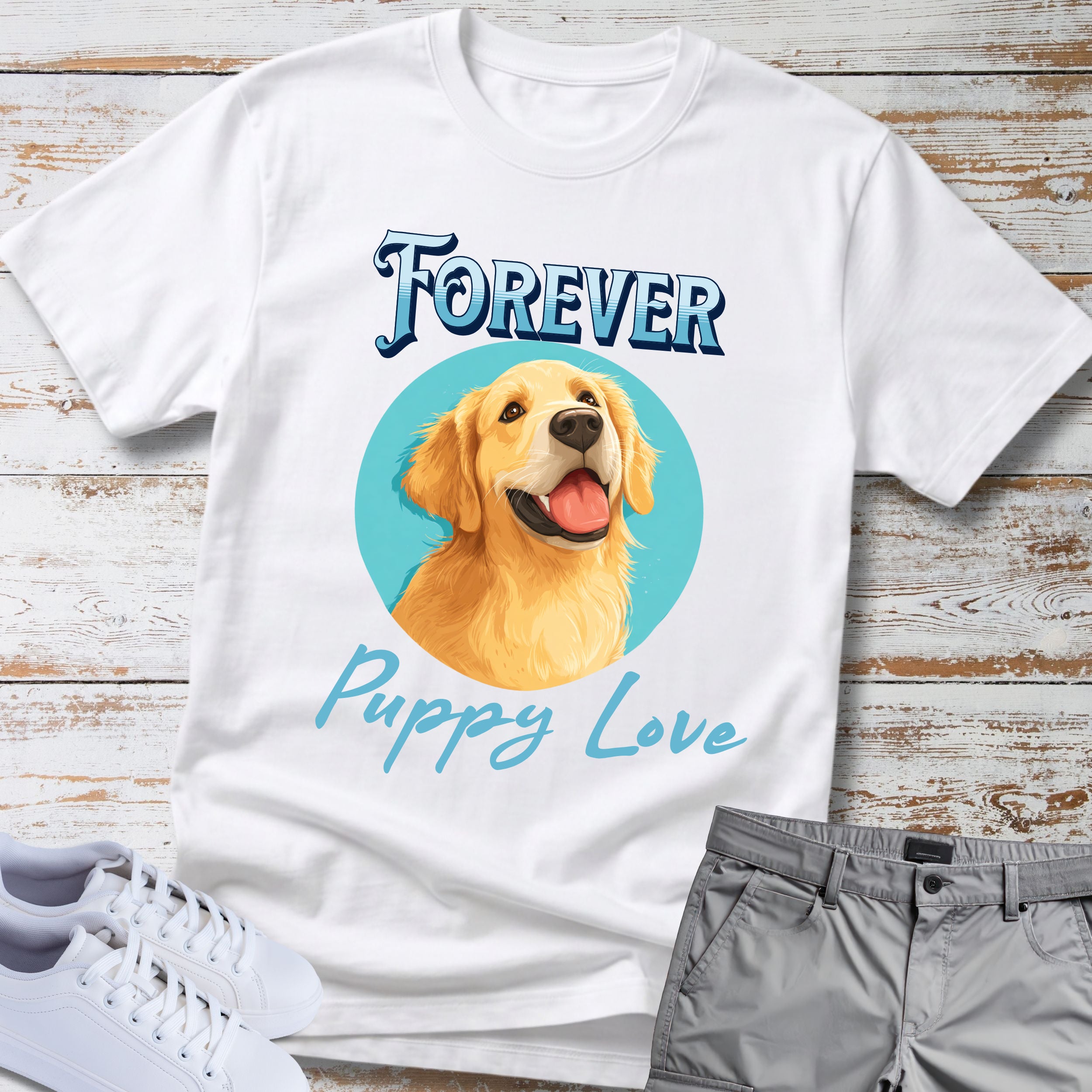 Labrador  Forever Puppy Love T-Shirt
