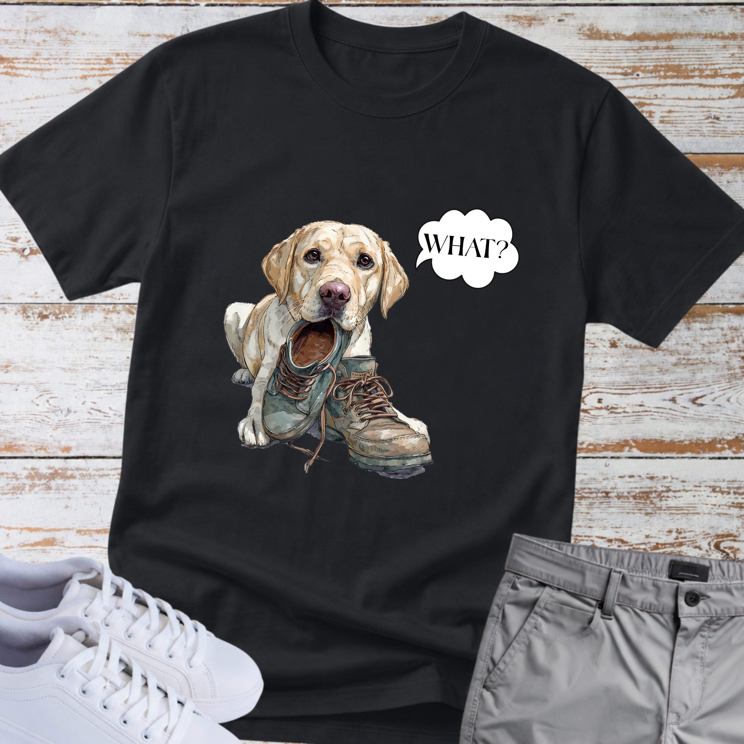 Labrador Retriever What? T-Shirt