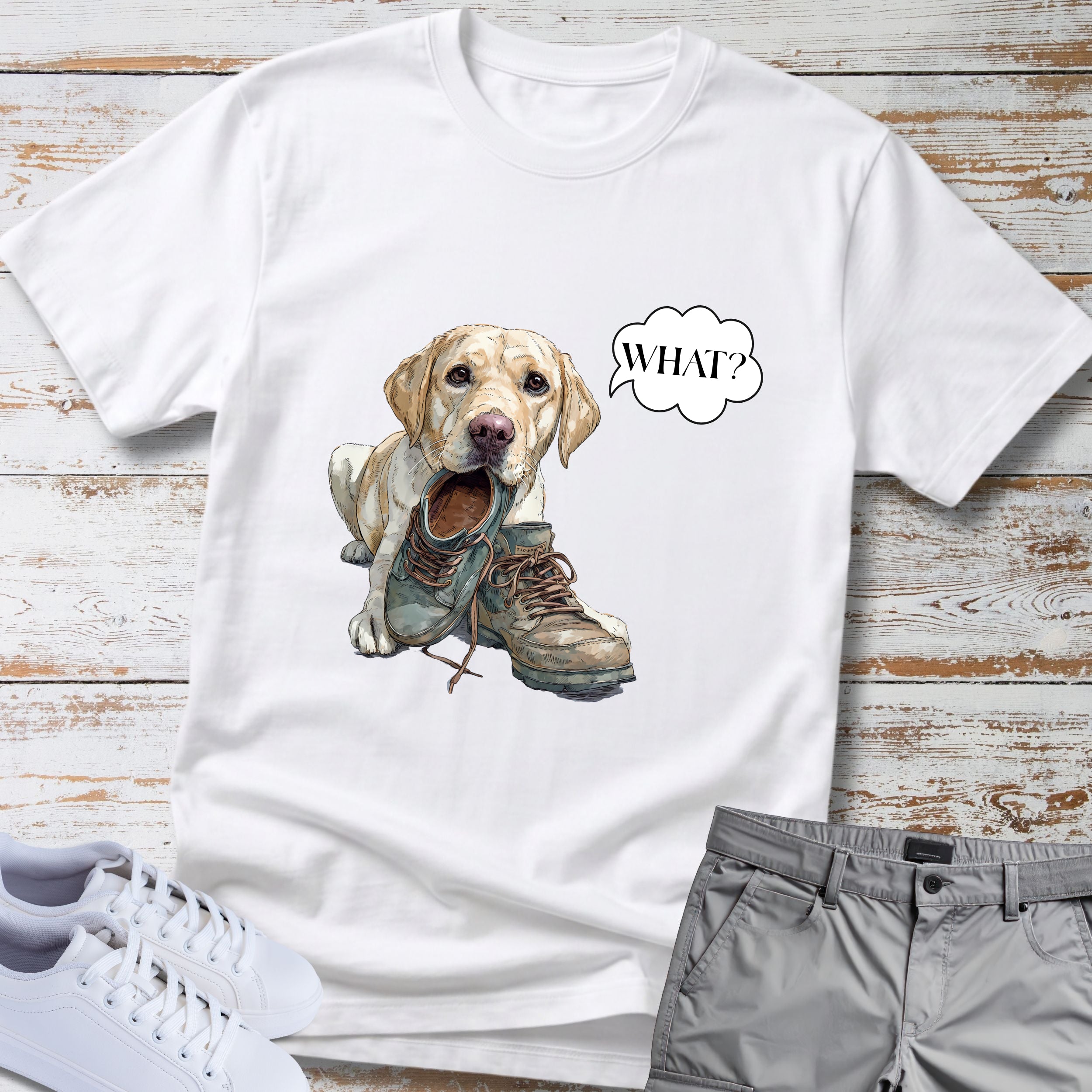 Labrador Retriever What? T-Shirt