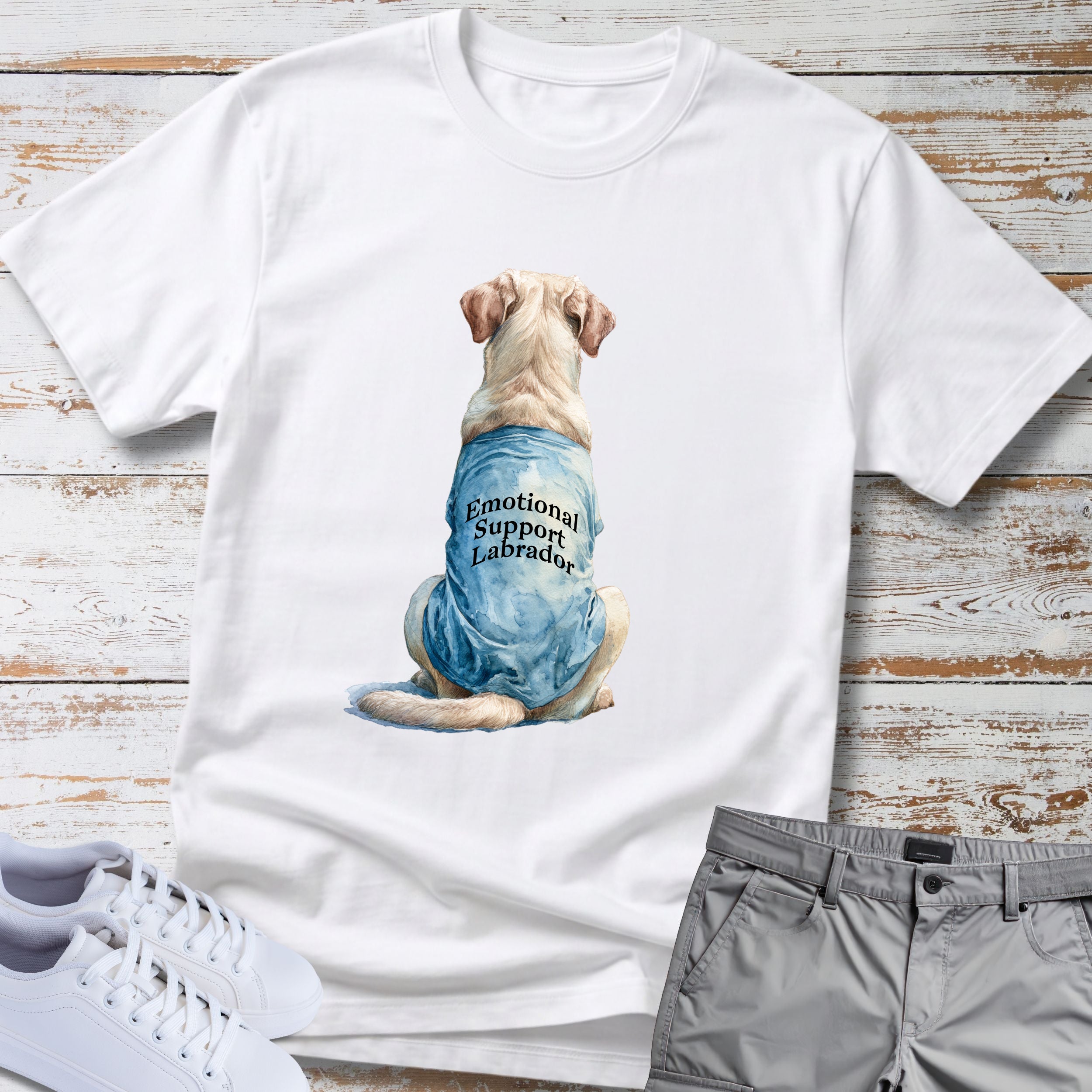 Emotional Support Labrador T-Shirt