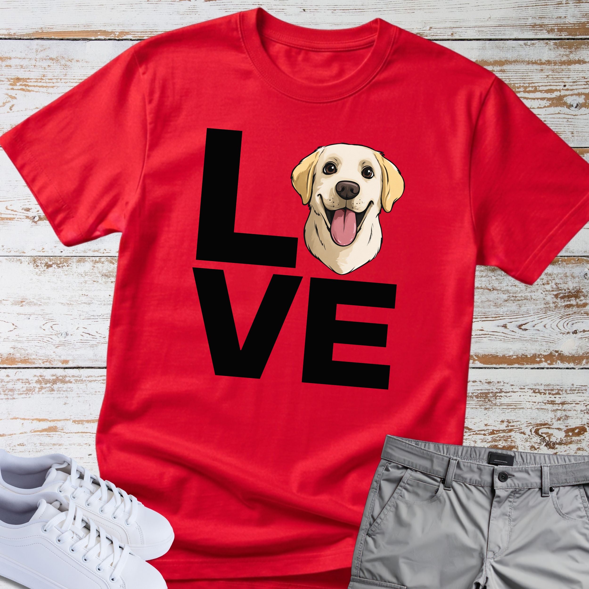 Labrador LOVE Tee