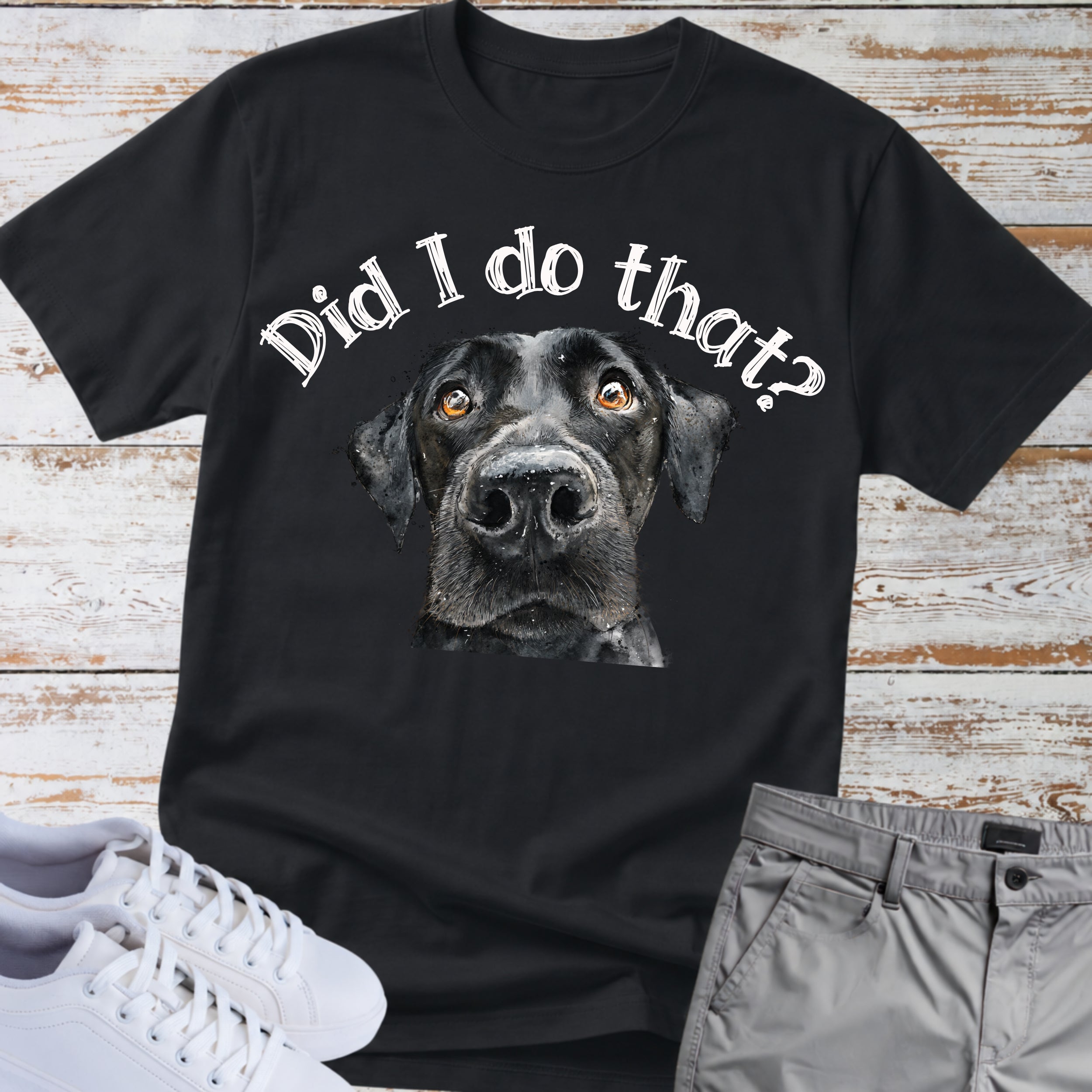 Did I Do That? Labrador Retriever T-Shirt
